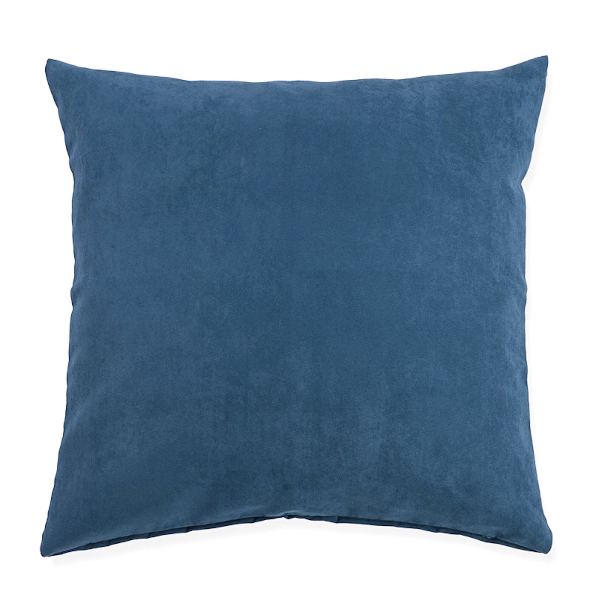 Kunstleder Kissenbezug Violettblau