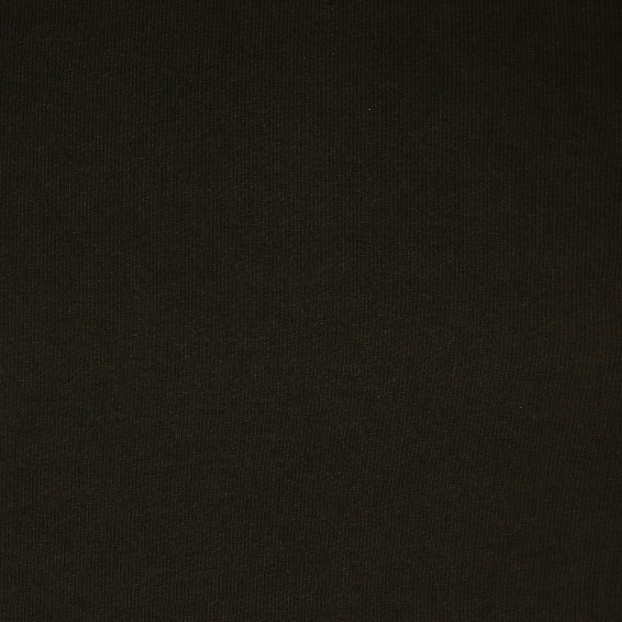 Stoff Meterware Dunkel Braun Jersey