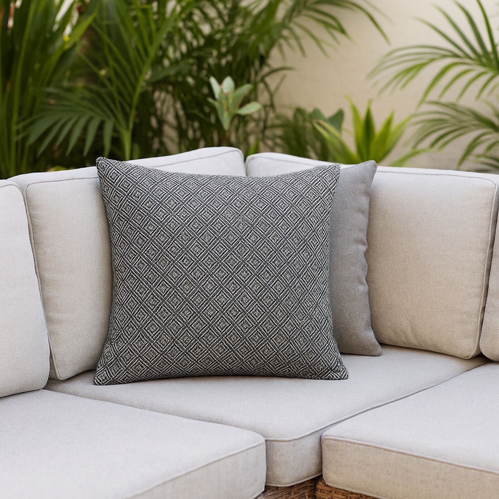 Kissenbezug Diamond Dralon Jacquard