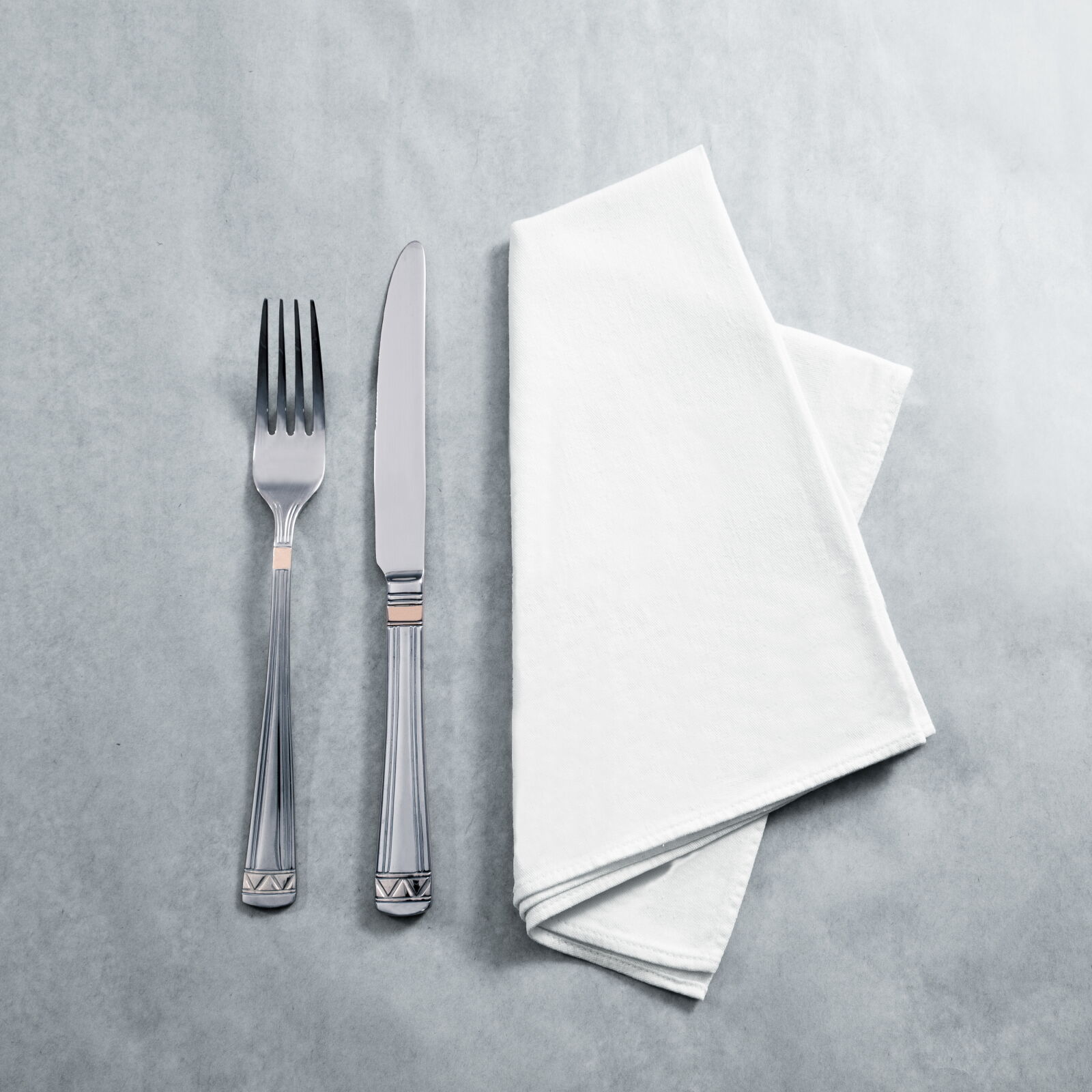 Linon Servietten-Weiß-30x30 cm