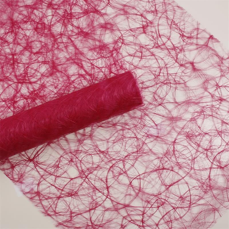 Faserseide Grob Sizoweb Pink