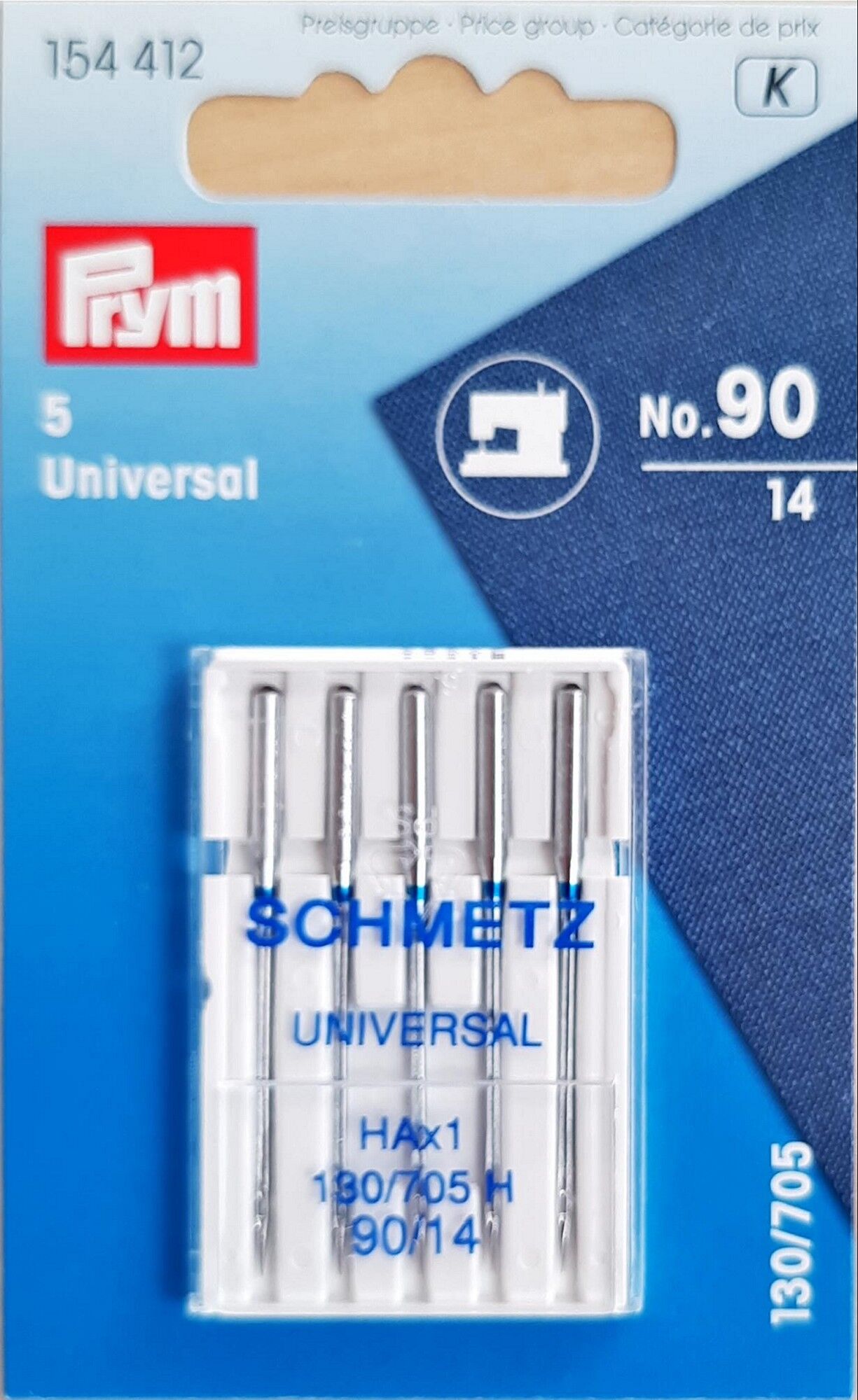Nähmaschinennadeln 130/705 Standard 90