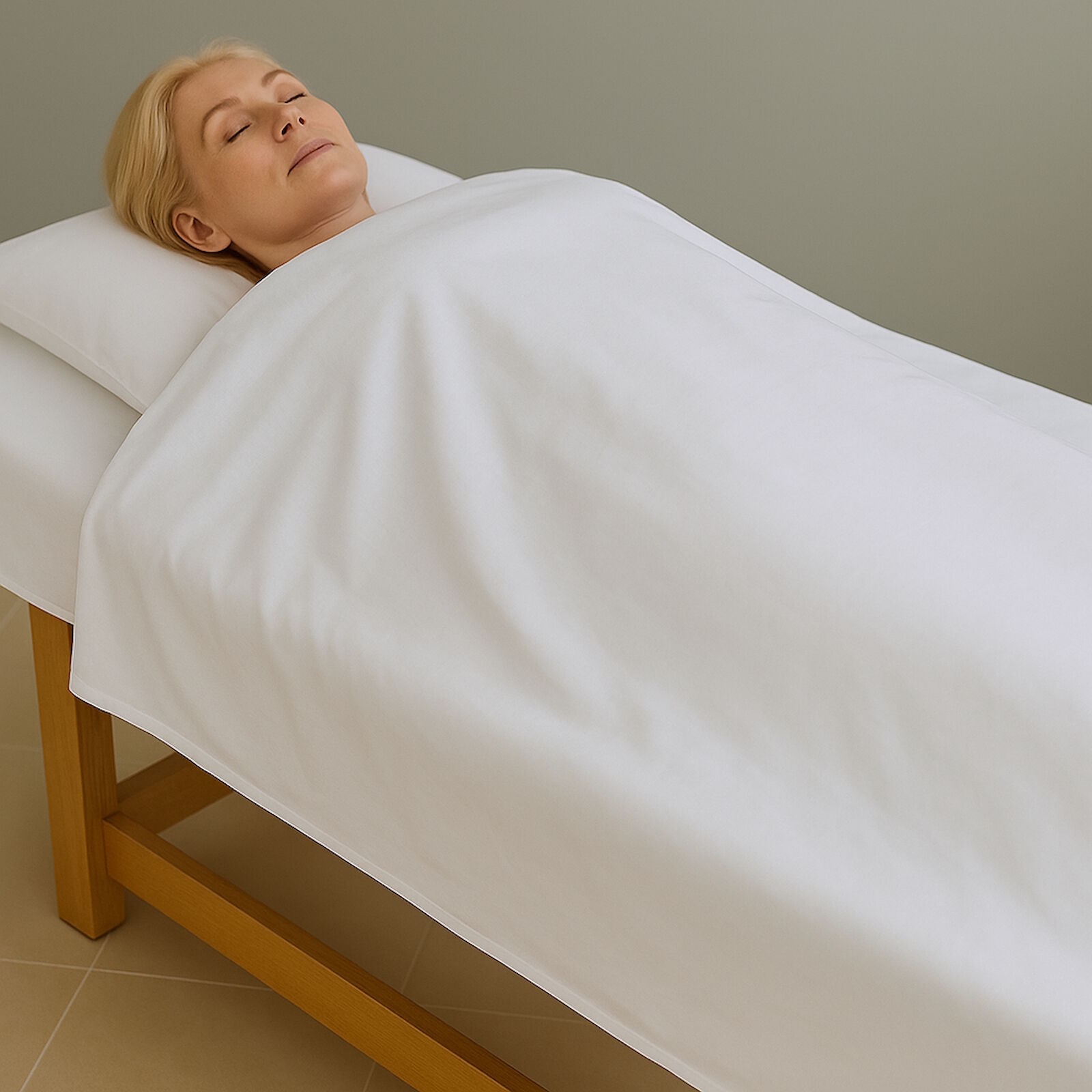 Leichte Sommerdecke Weiß