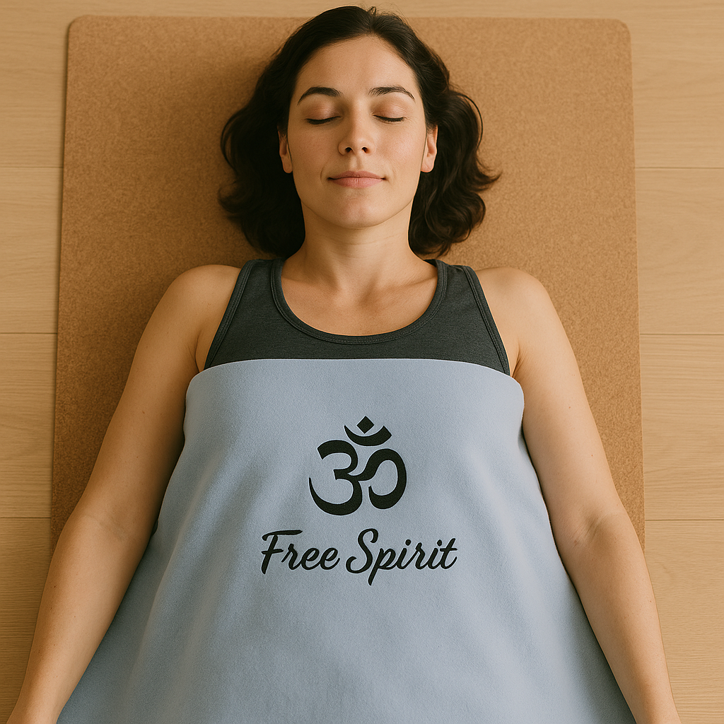 Leichte Sommerdecke 140x200 cm Linon - Rosa