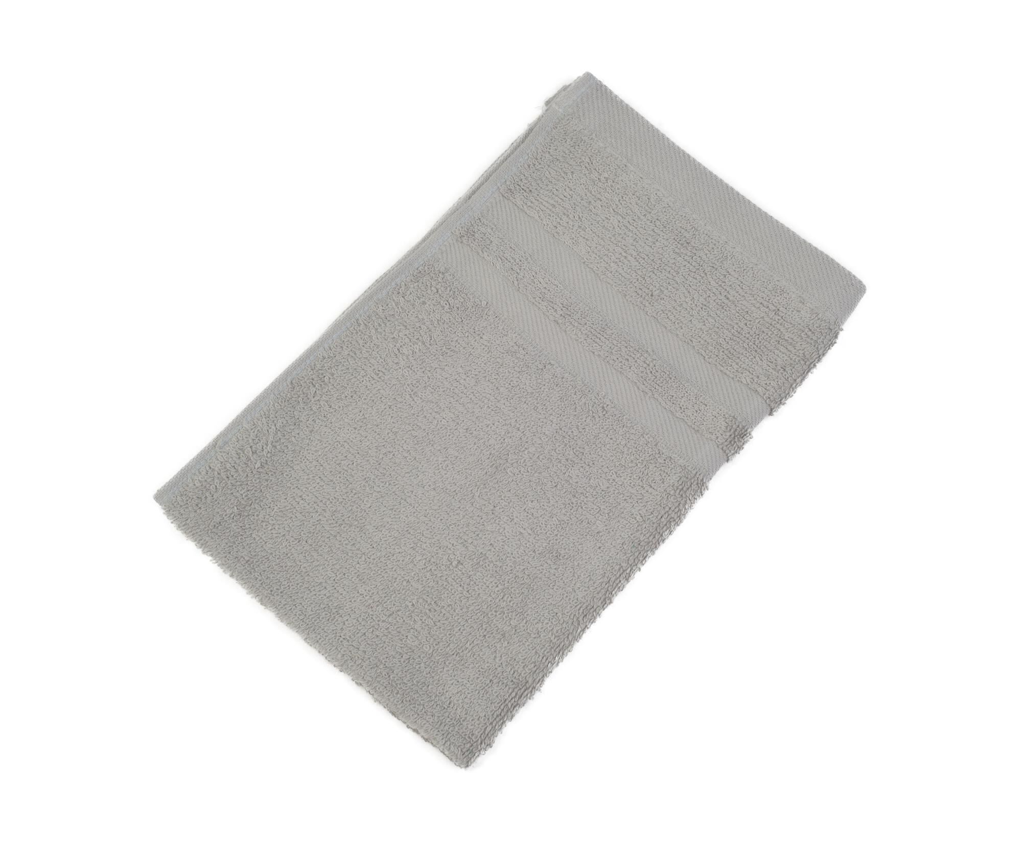 Gözze Gästehandtuch Sylt 30x50 cm einfarbig-90-silber