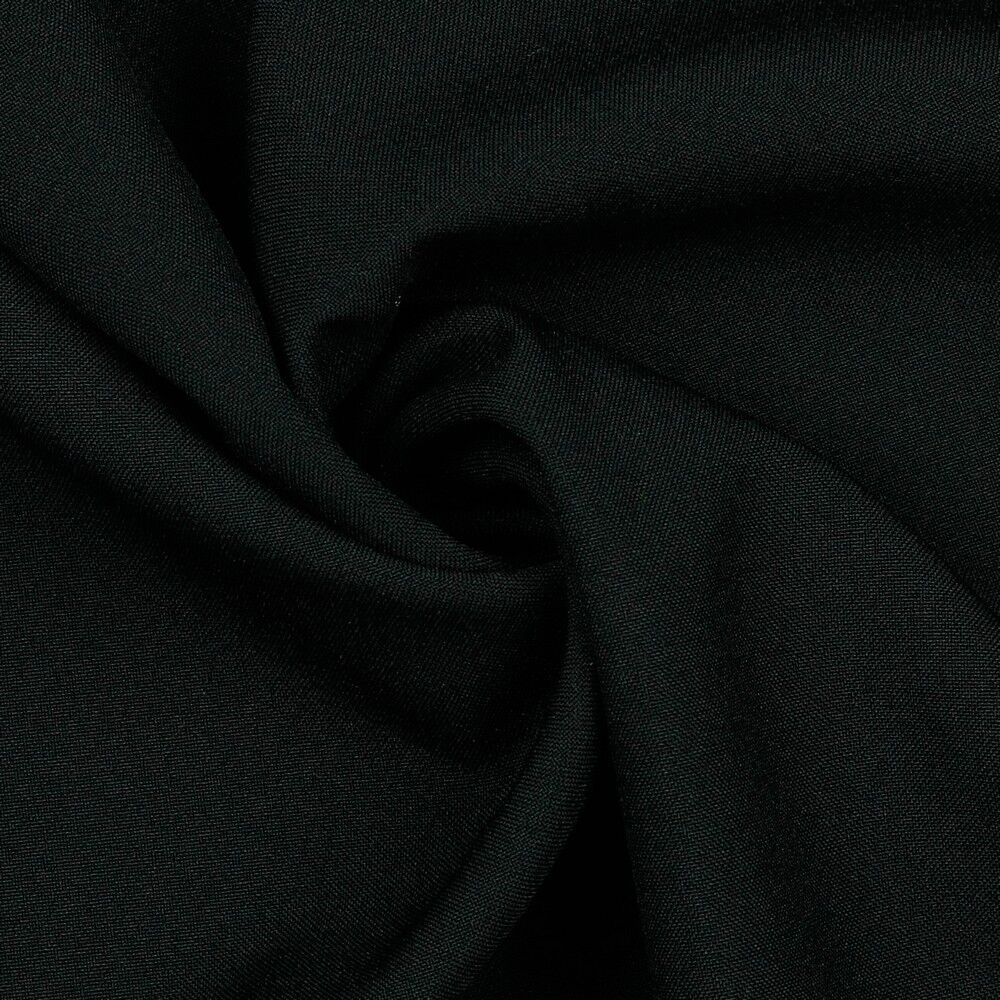 Stoff Meterware Polyester Schwarz