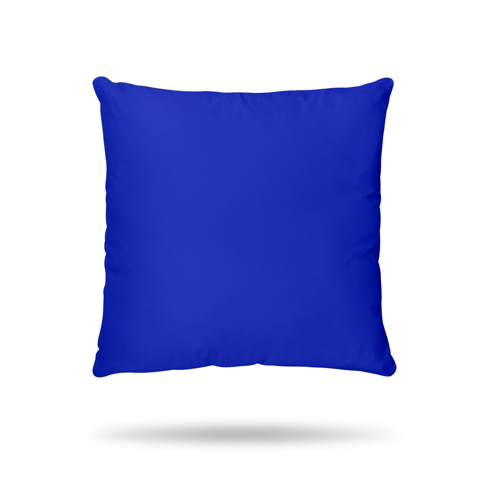 Komplettkissen Linon 2er Farben Set-Hellblau+Kobalt Blau