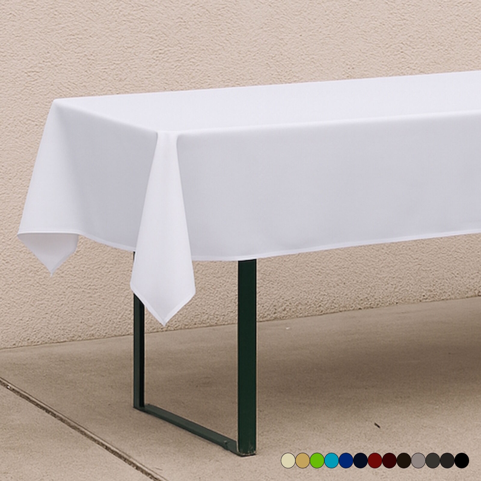 Polyester Tischdecke für Biertische