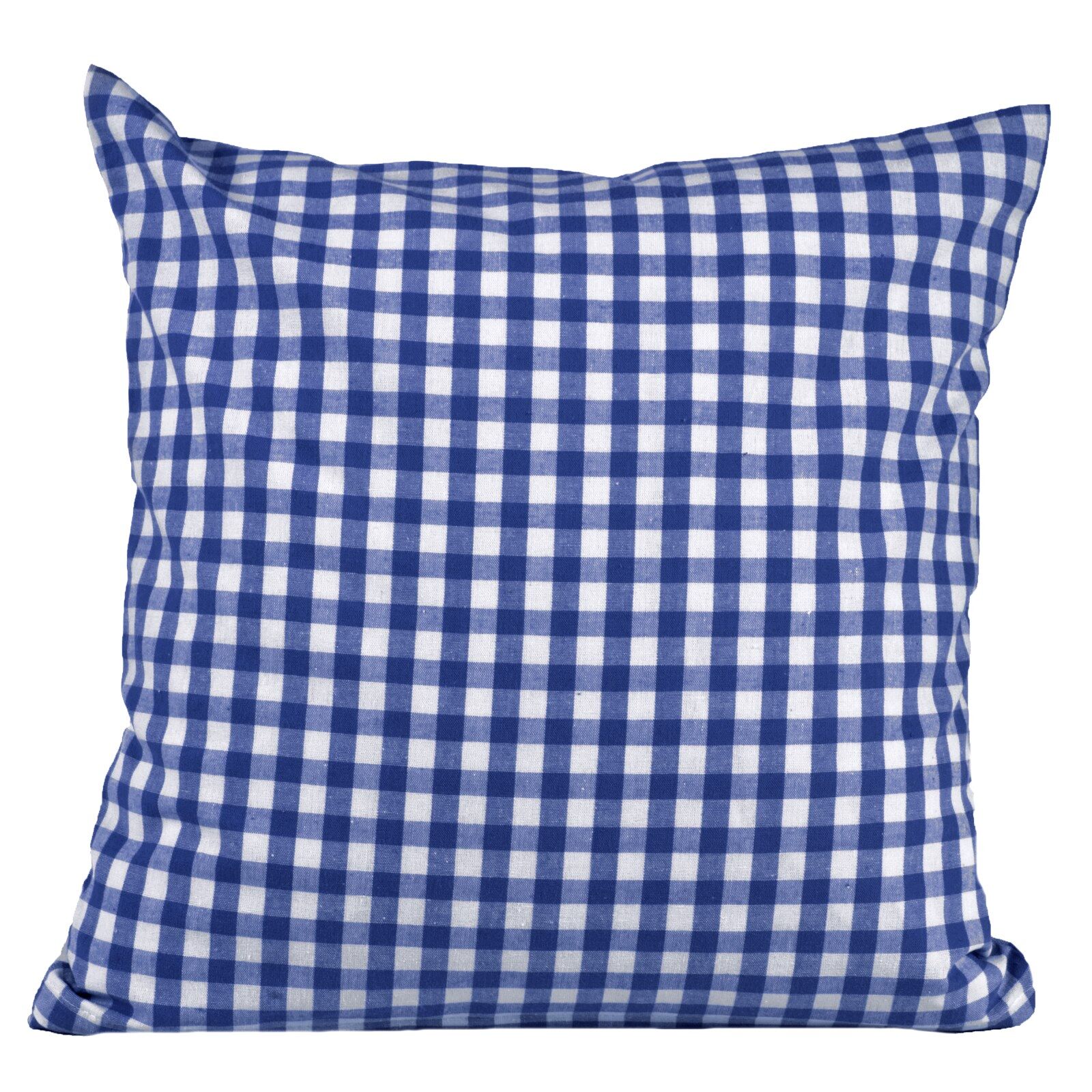 Kissenbezug Karo 1x1 cm-20x30-Blau