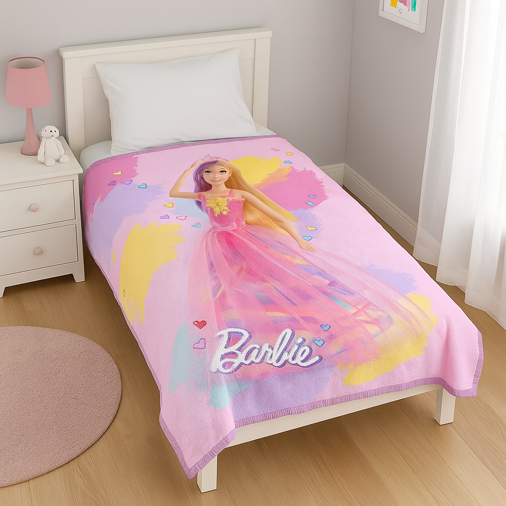 Barbie Kuscheldecke