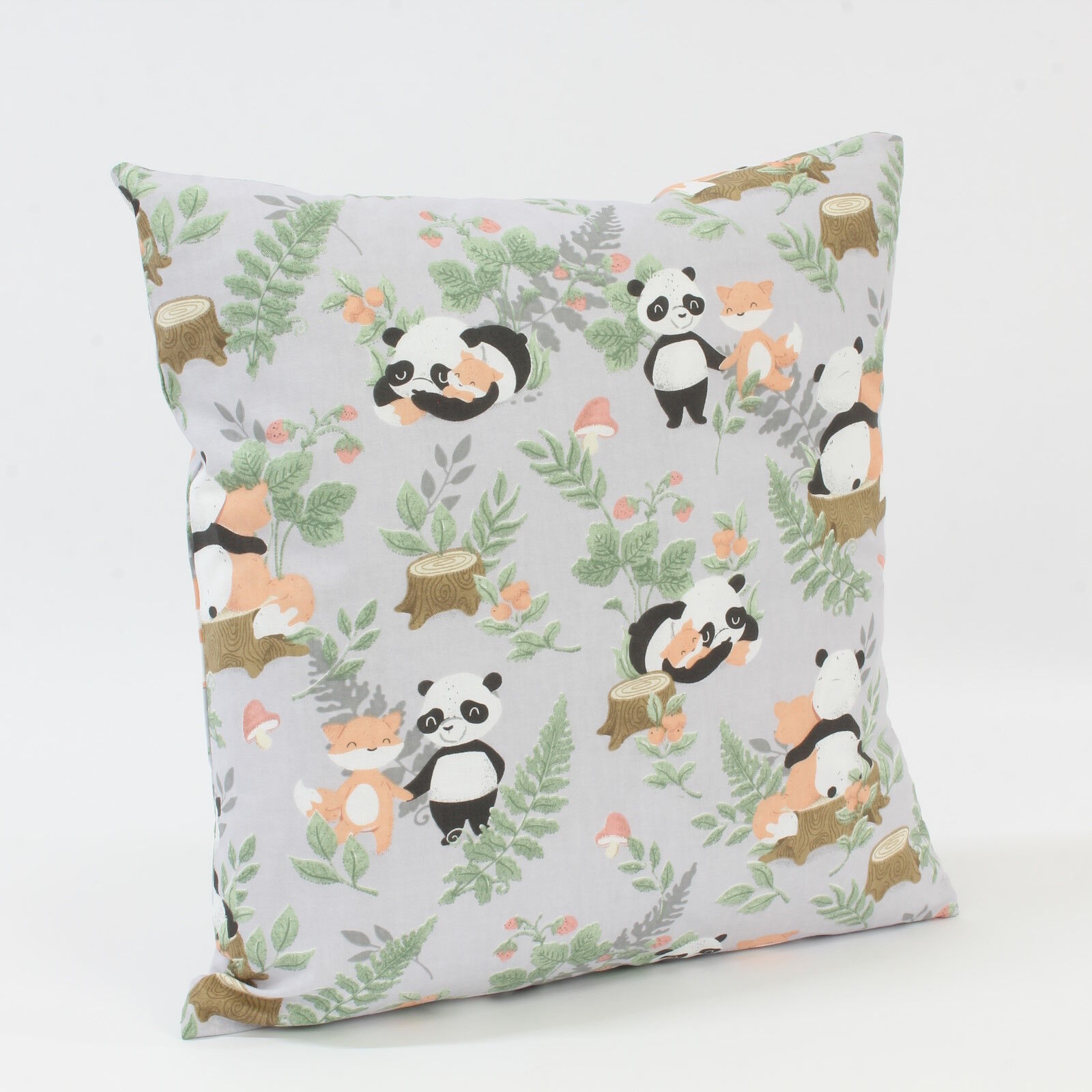 Kissenbezug 40x40 Pandabär Fuchs