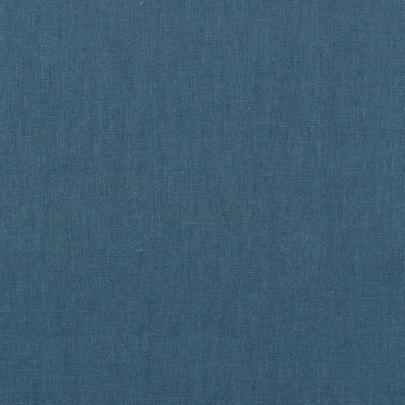 Stoff Meterware Leinen Blau