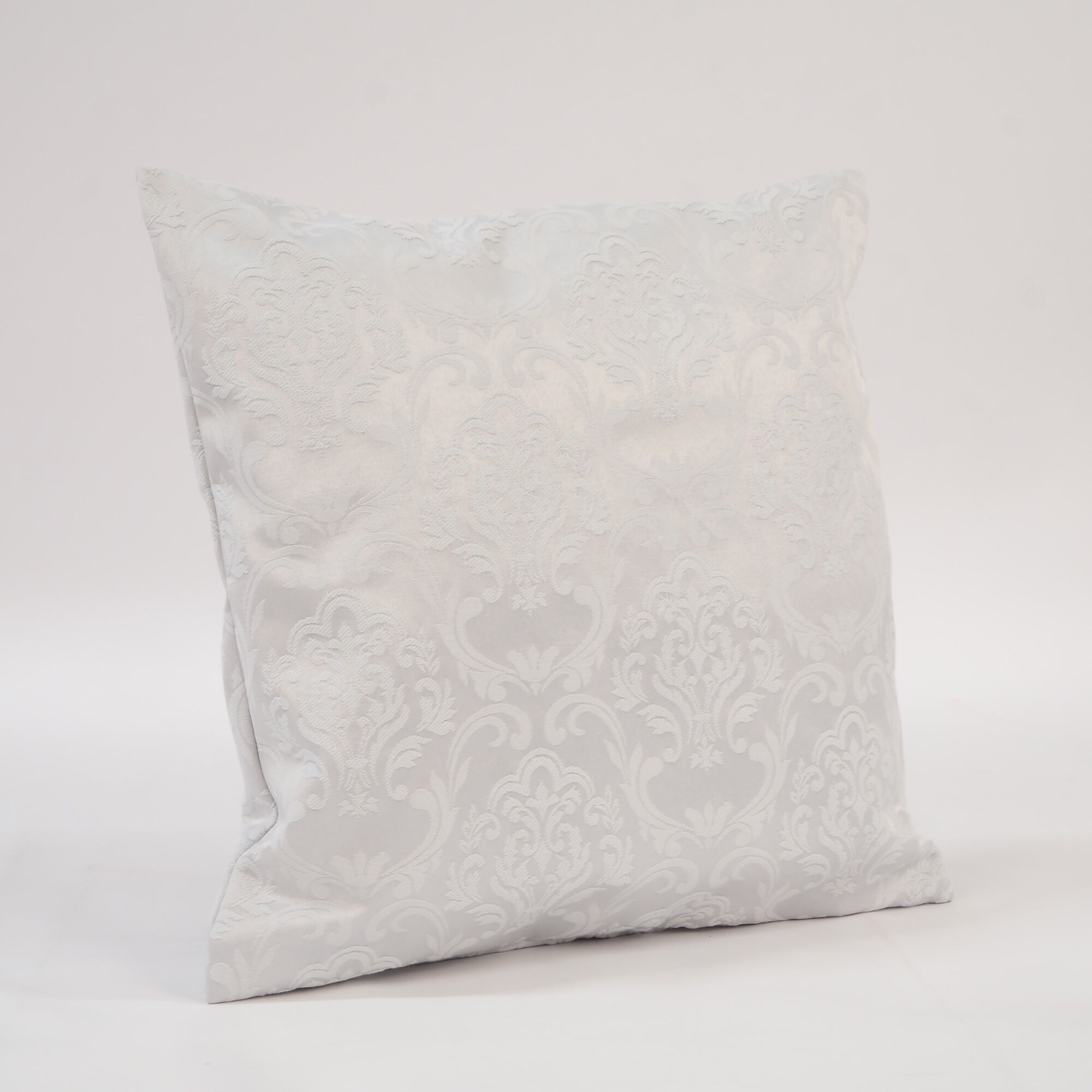 Kissenbezug 40x40 cm blühender Barock - Silber