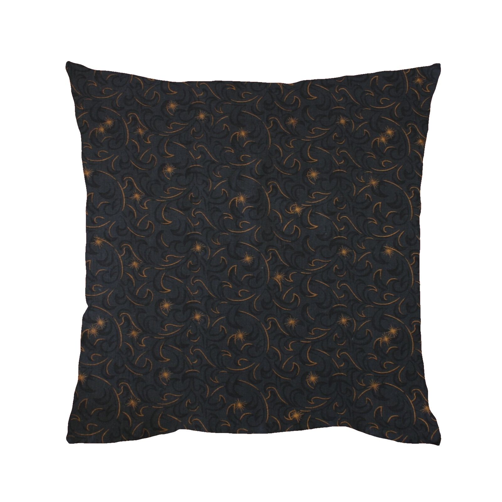 Weihnachts Kissenbezug 40x40 cm Sterne-Schwarz