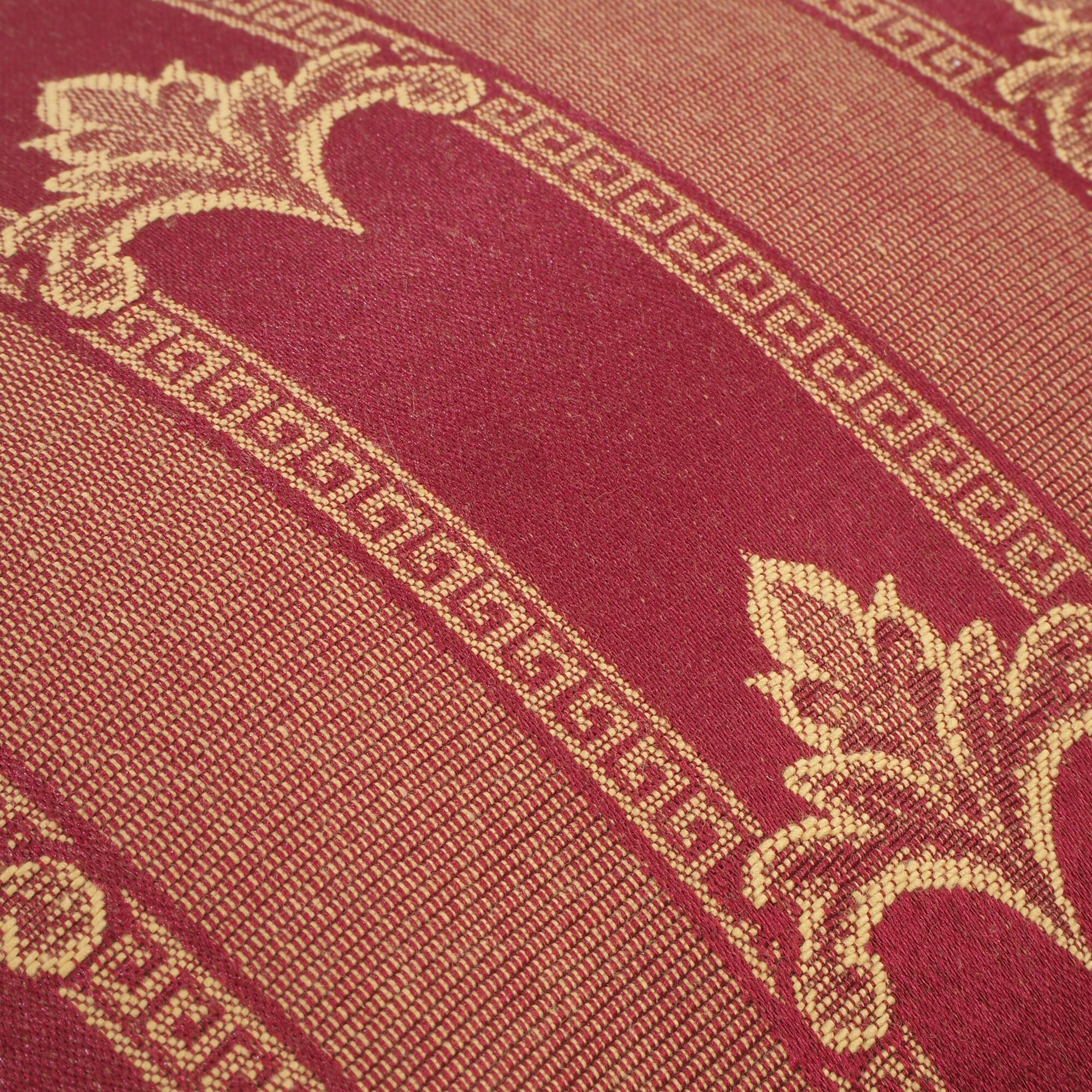 Barock Kissenbezüge Imperio Rot 40x40 2er Set