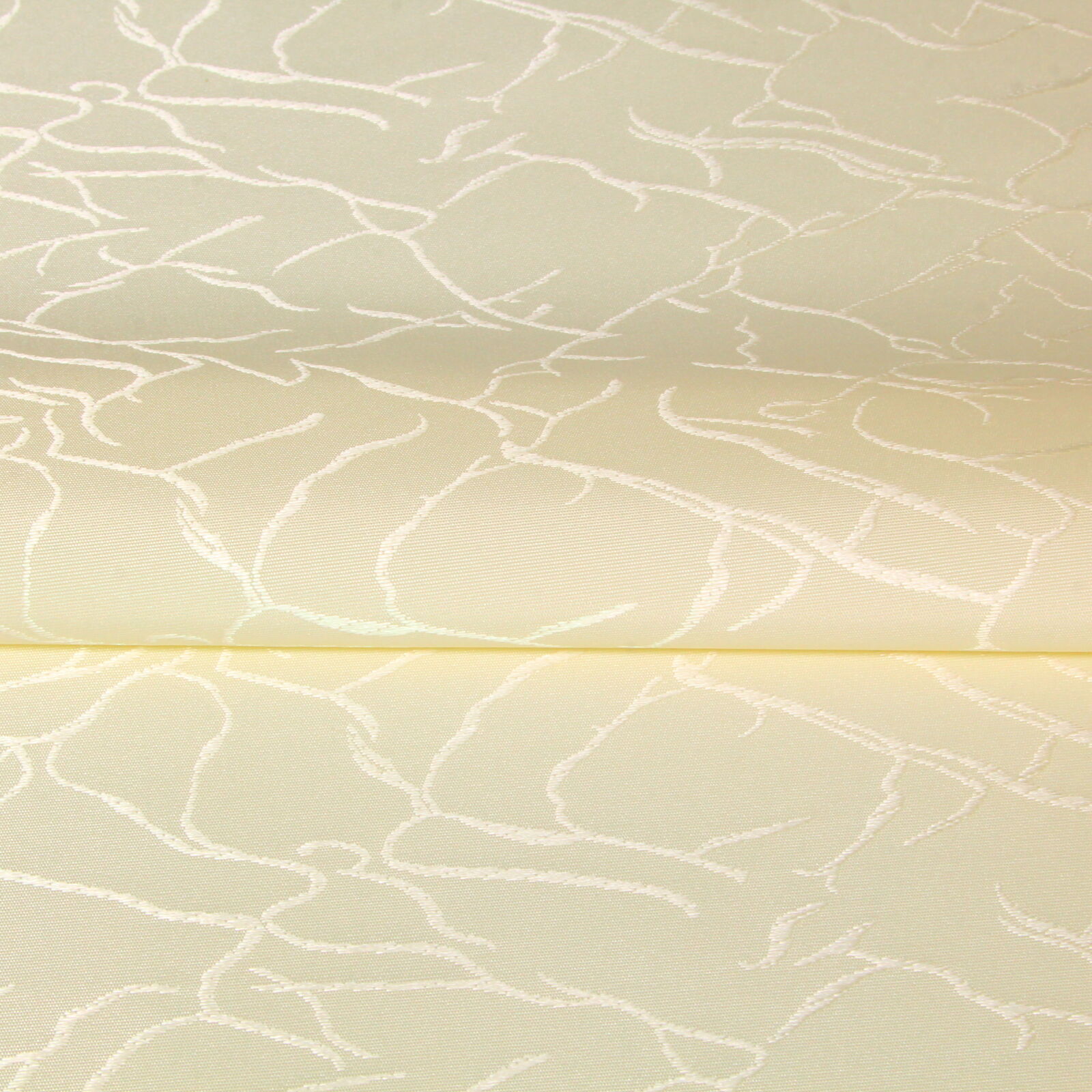 Stoff Dekomuster Creme Beige Outdoor Tischdeckenstoff 180 cm