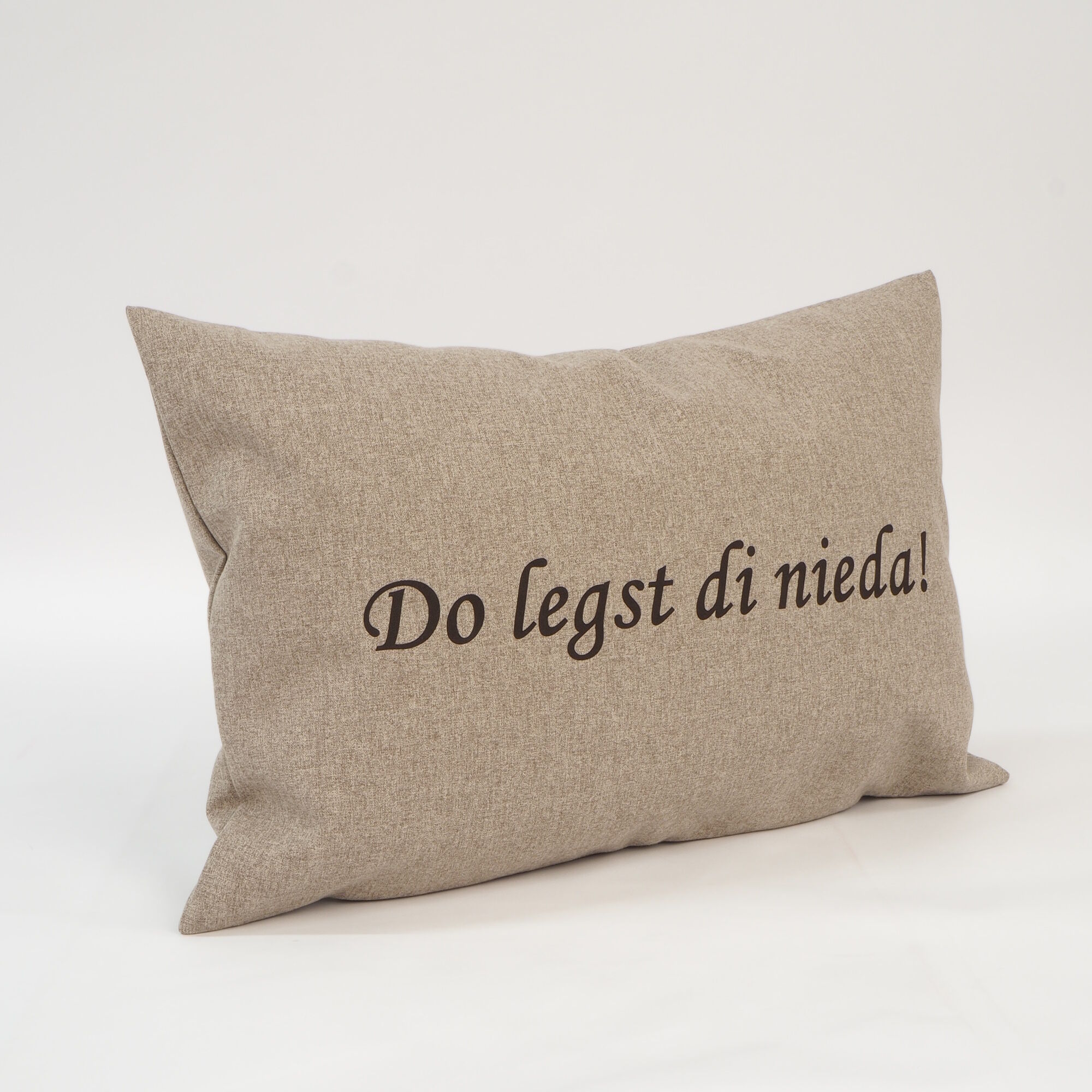 Kissenbezug 40x60 cm "Do legst di nieda!" Mikrofaser