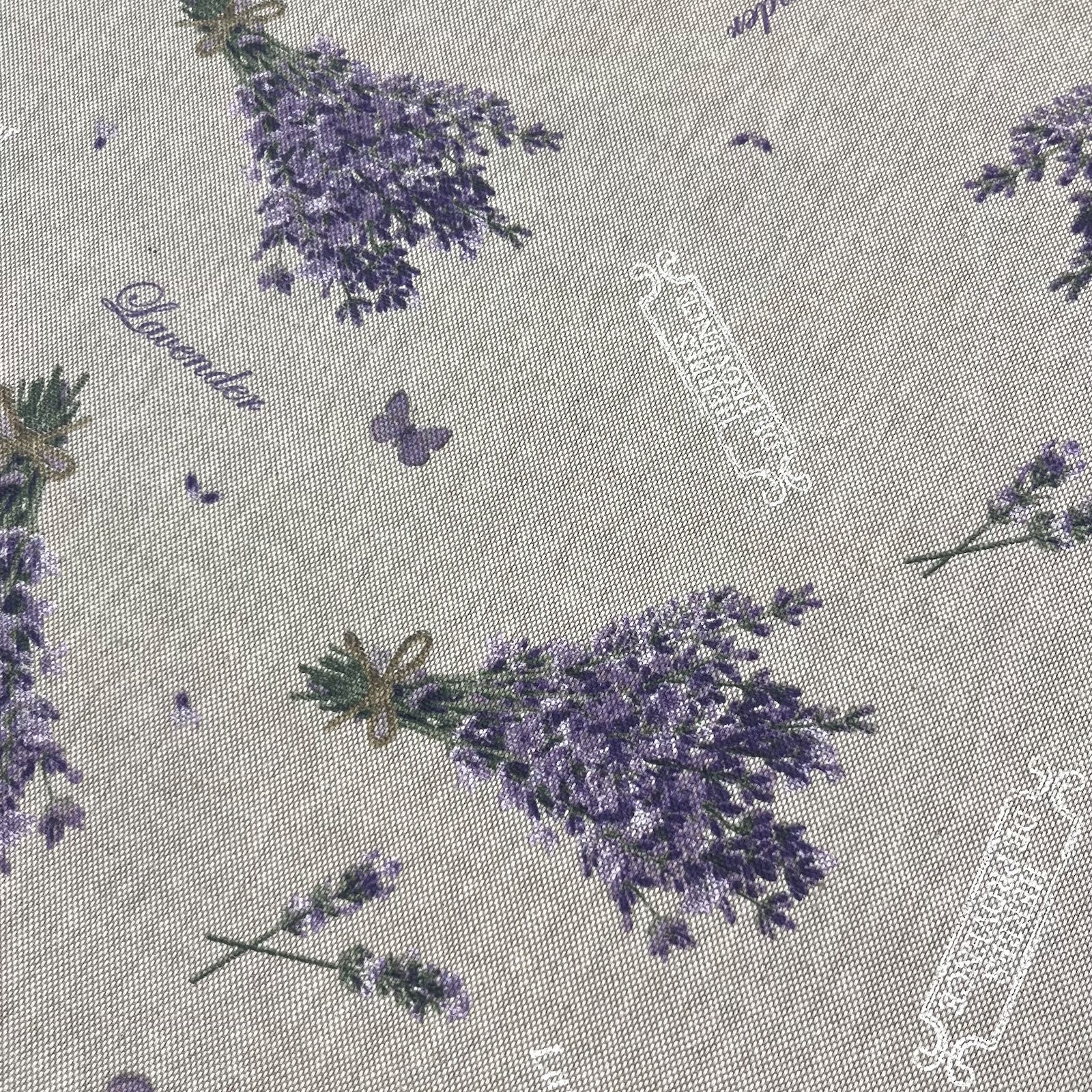 Lavendel Stoff Leinenoptik Half Panama Premium 140 cm