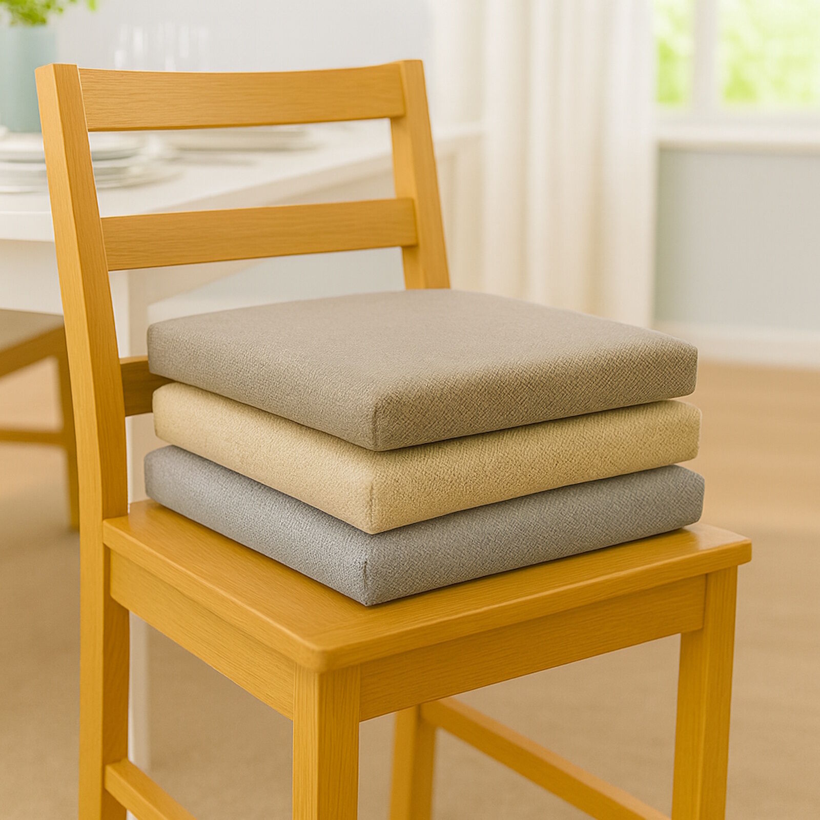 Sitzkissen 40x40x4 cm Polina