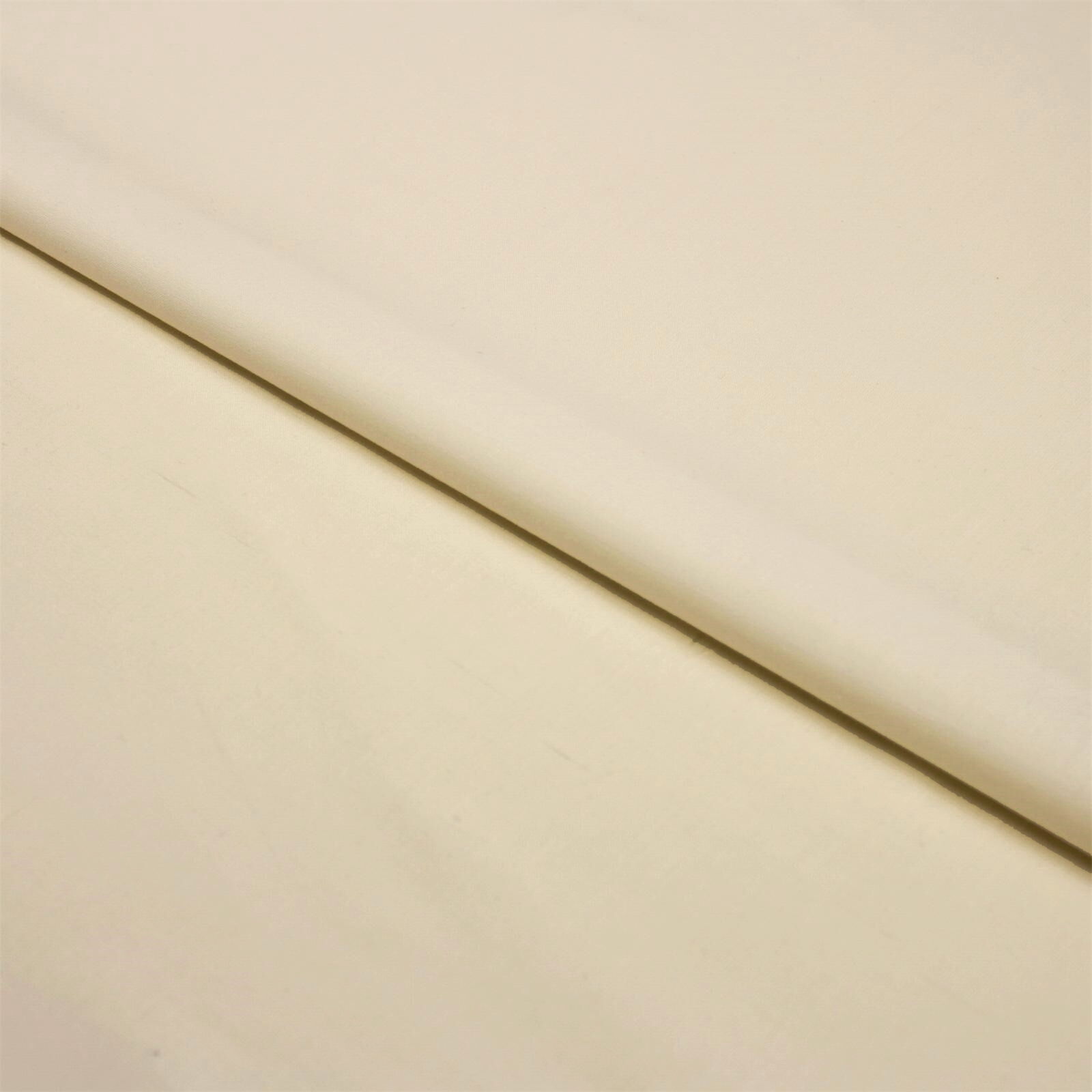 Stoff Meterware Baumwolle Linon Beige
