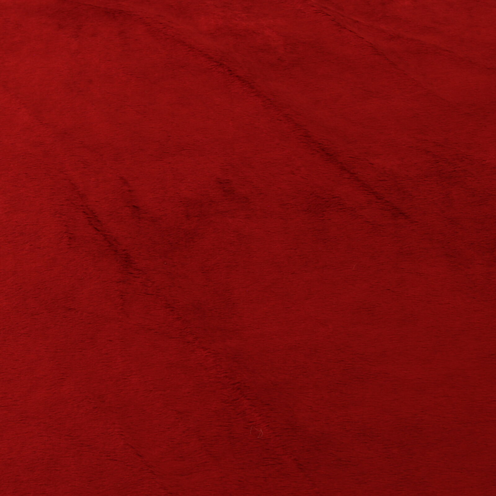 Stoff Meterware Plüsch Fleece Bordeaux