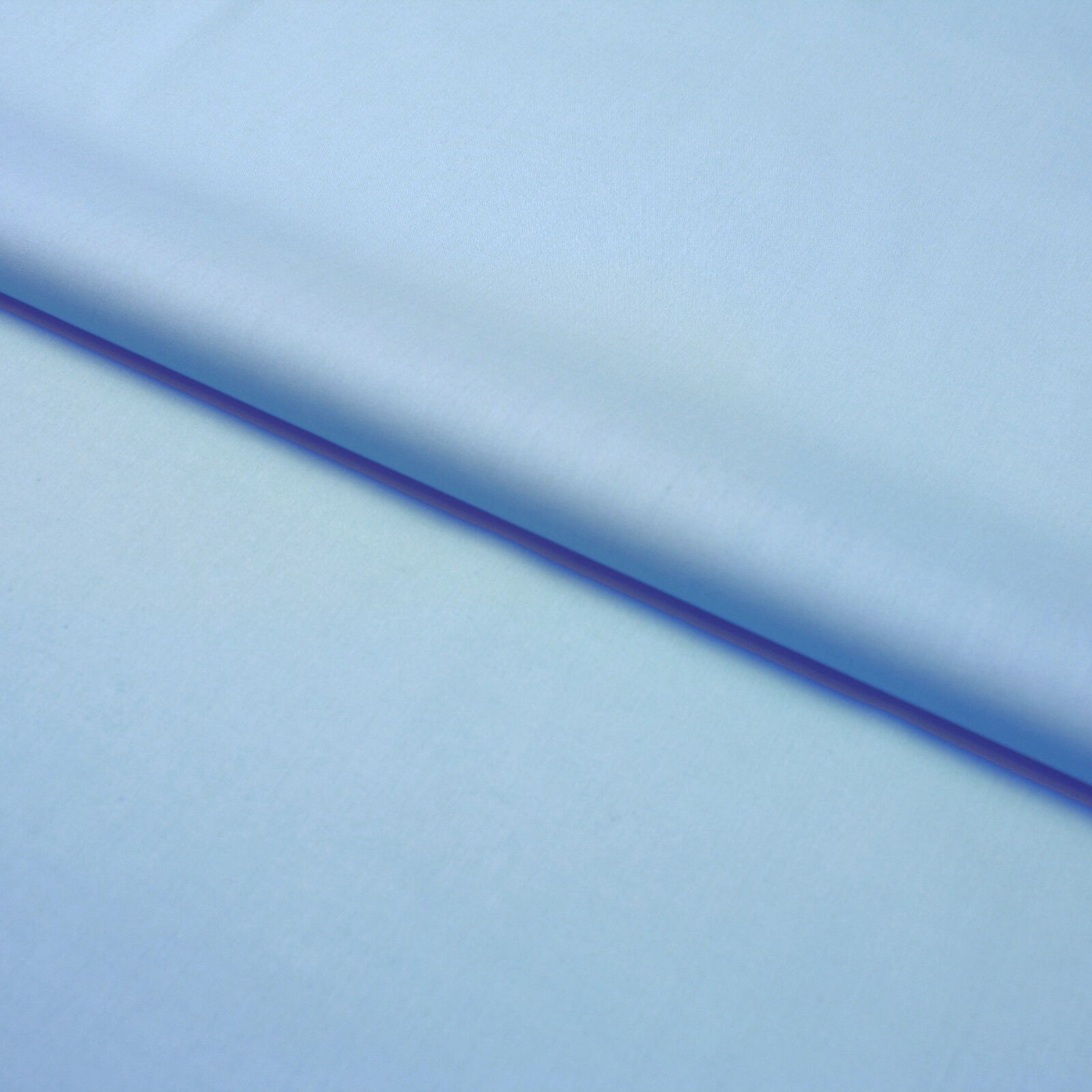 Stoff Meterware Polyester Hellblau