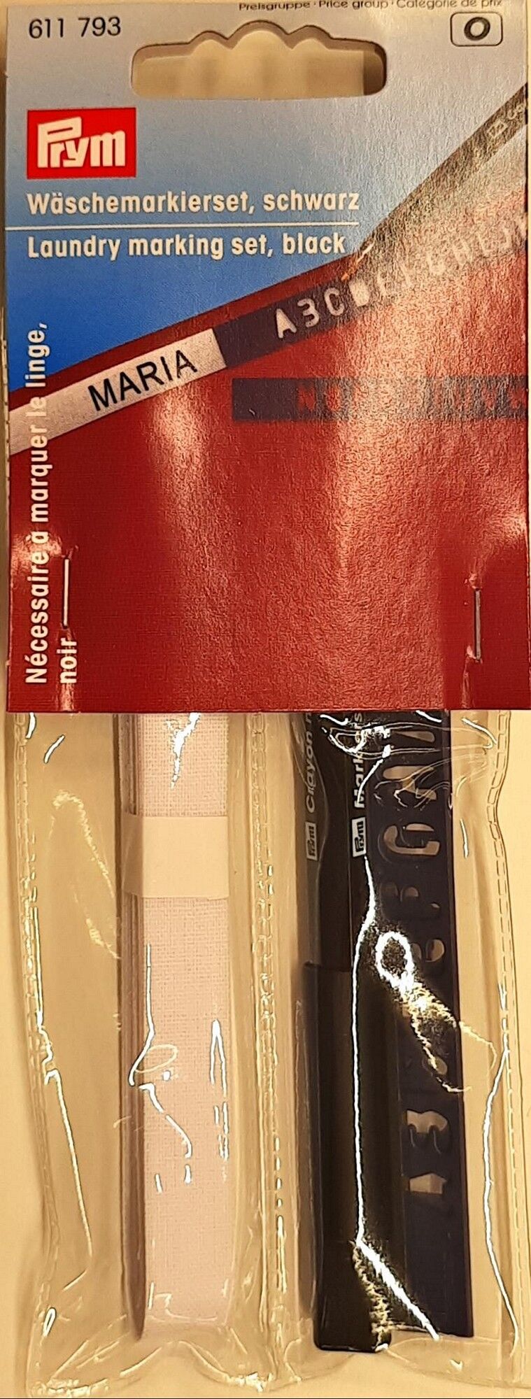 Wäschemarkierset 3 m
