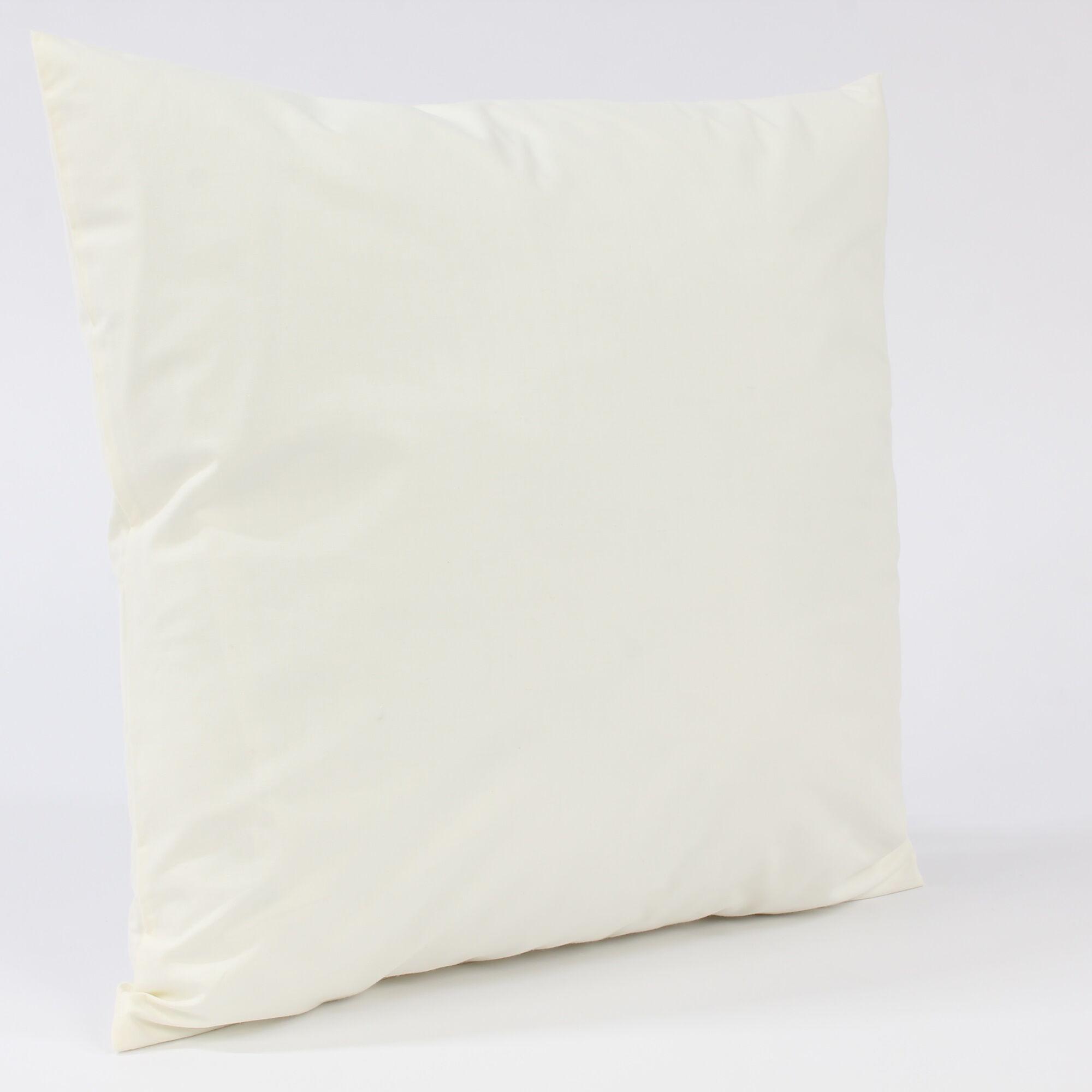 Kissenbezug 40x40 cm Dupion Seide Creme