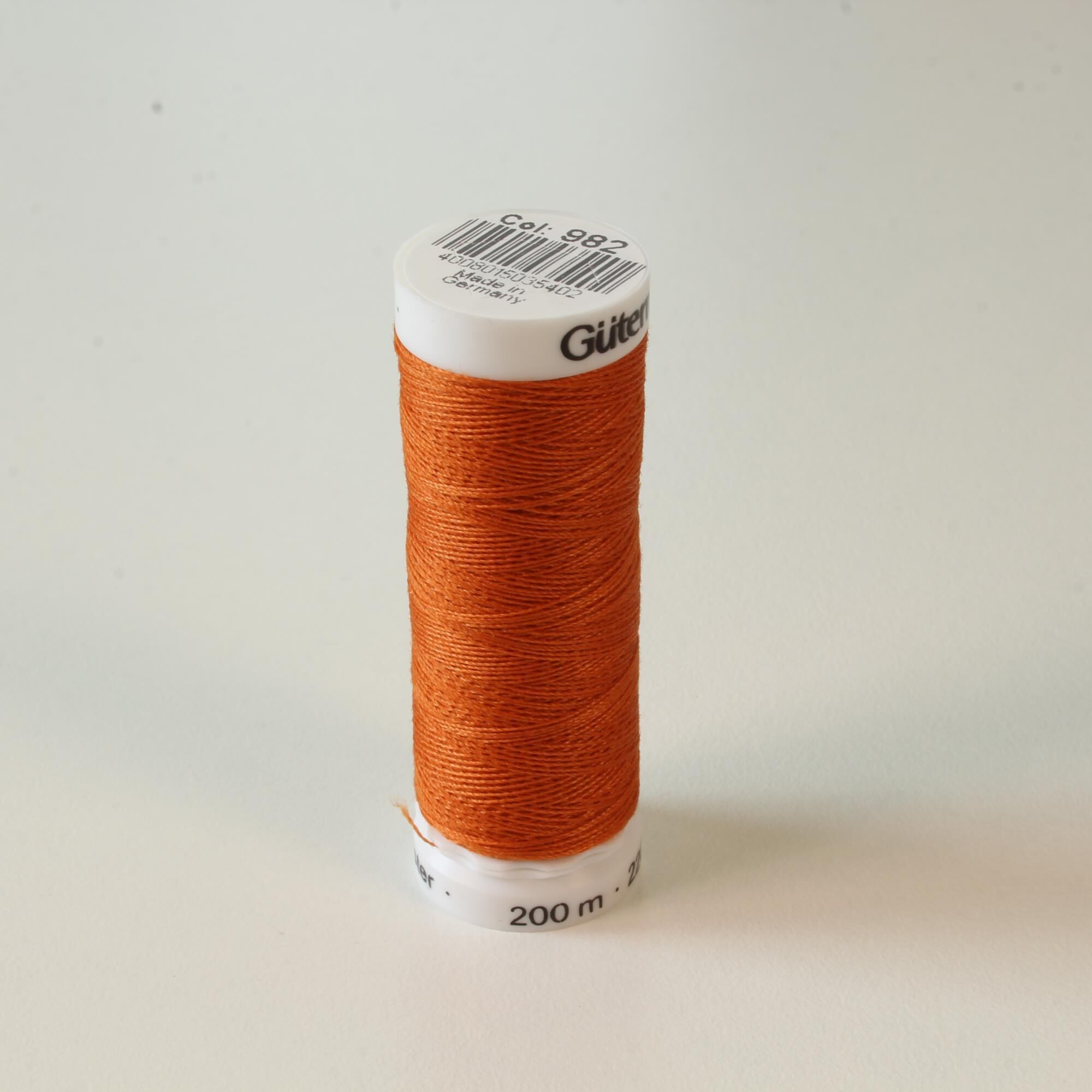 Gütermann Garn Faden 982 terracotta