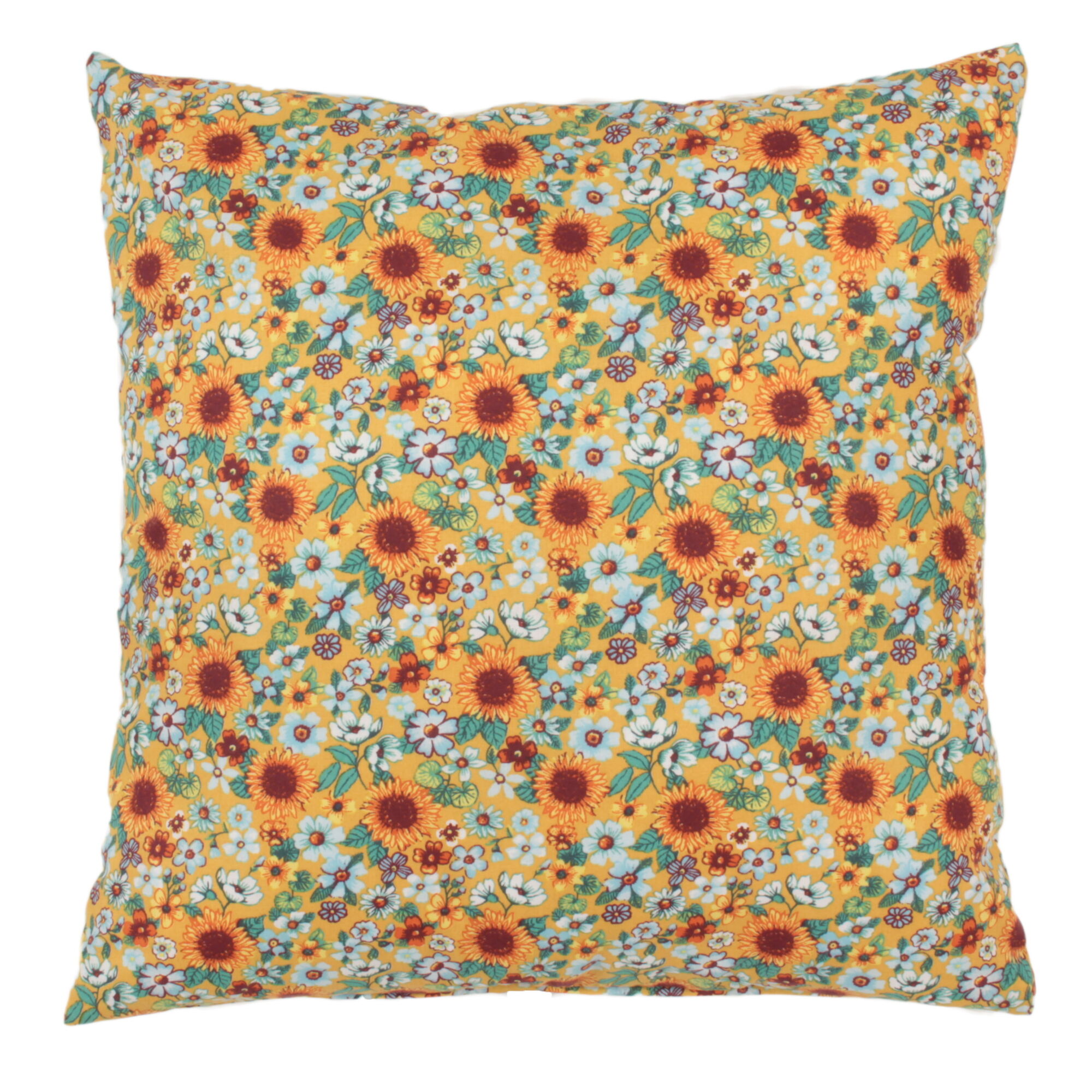 Sonnenblumen Kissenbezug 40x40 Gelb