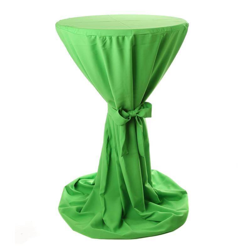 Stehtischhusse Polyester-80-85 cm-Hellgrün