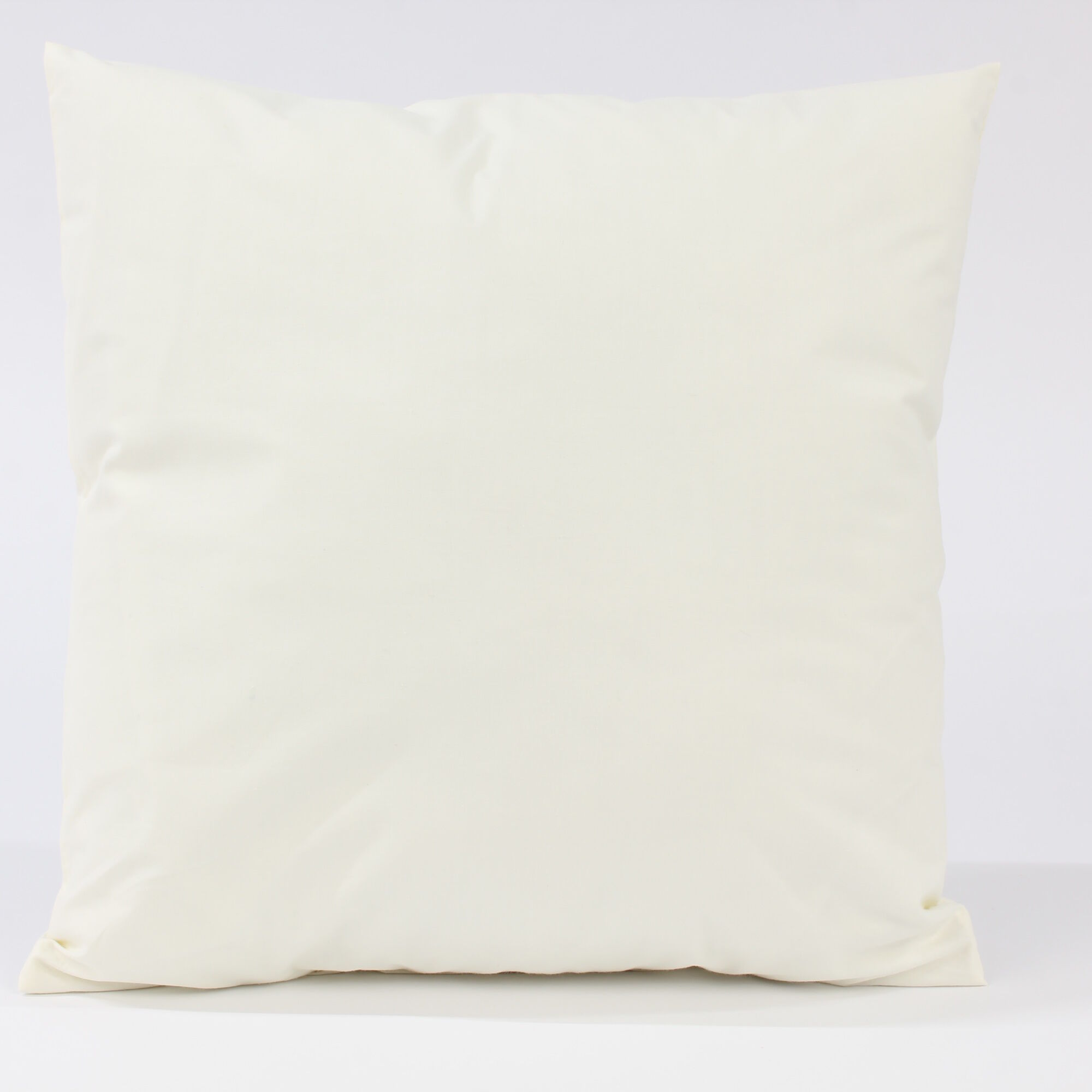 Kissenbezug 40x40 cm Dupion Seide Creme