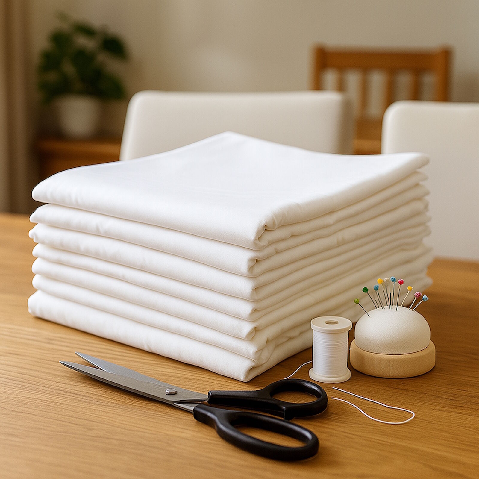 Baumwollstoff Meterware Stoff Set: 2x 100x160 Cm - Stoffe Zum Nähen