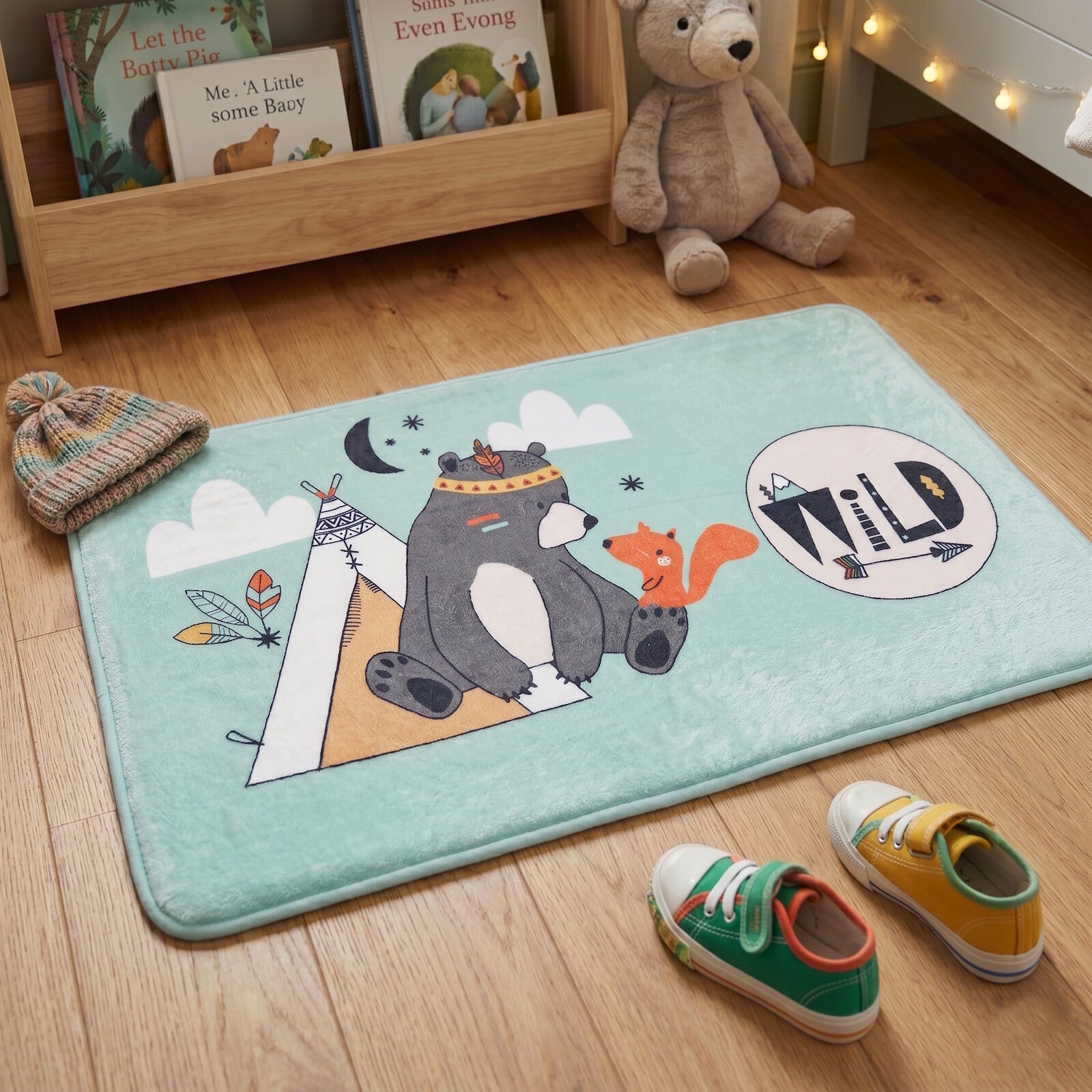 Fußmatte Bär Willi 45x75 cm fürs Kinderzimmer