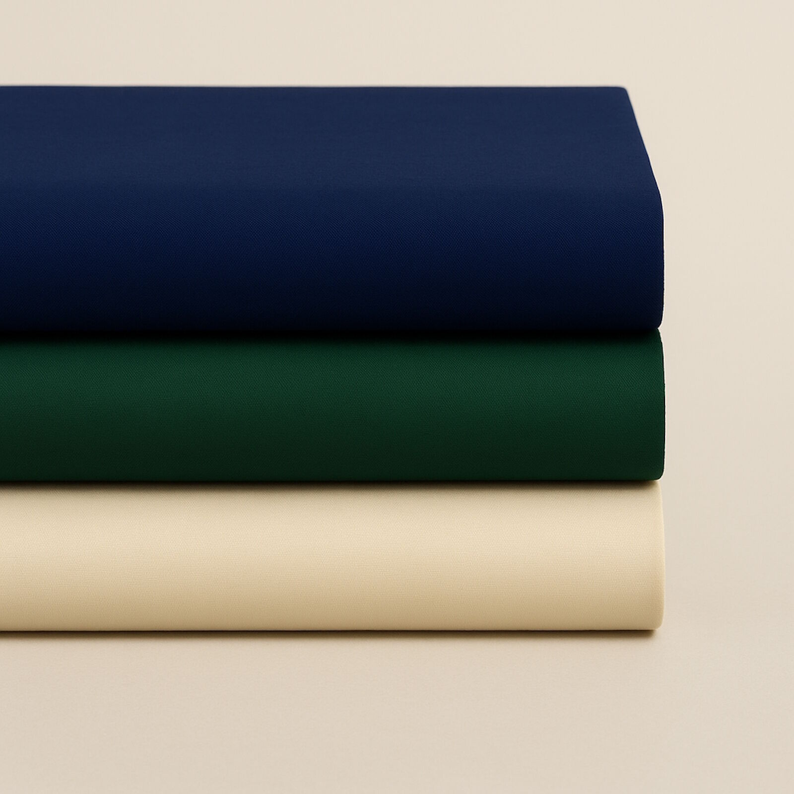 Stoffpaket Waldsee Beige Dunkelblau Dunkelgrün 3m