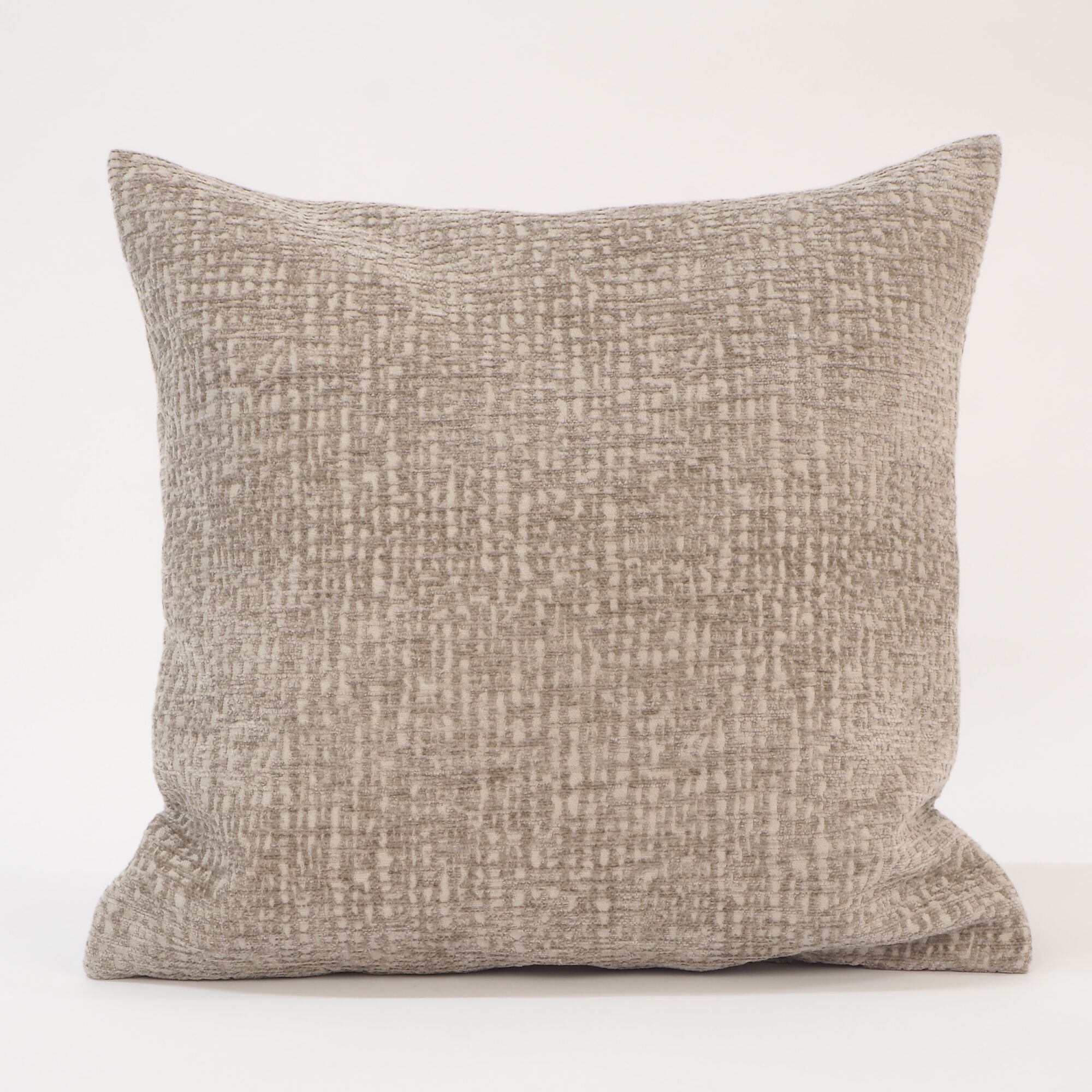 Kissenbezug Florent Beige Grau Taupe 30x30 40x40 50x50 cm