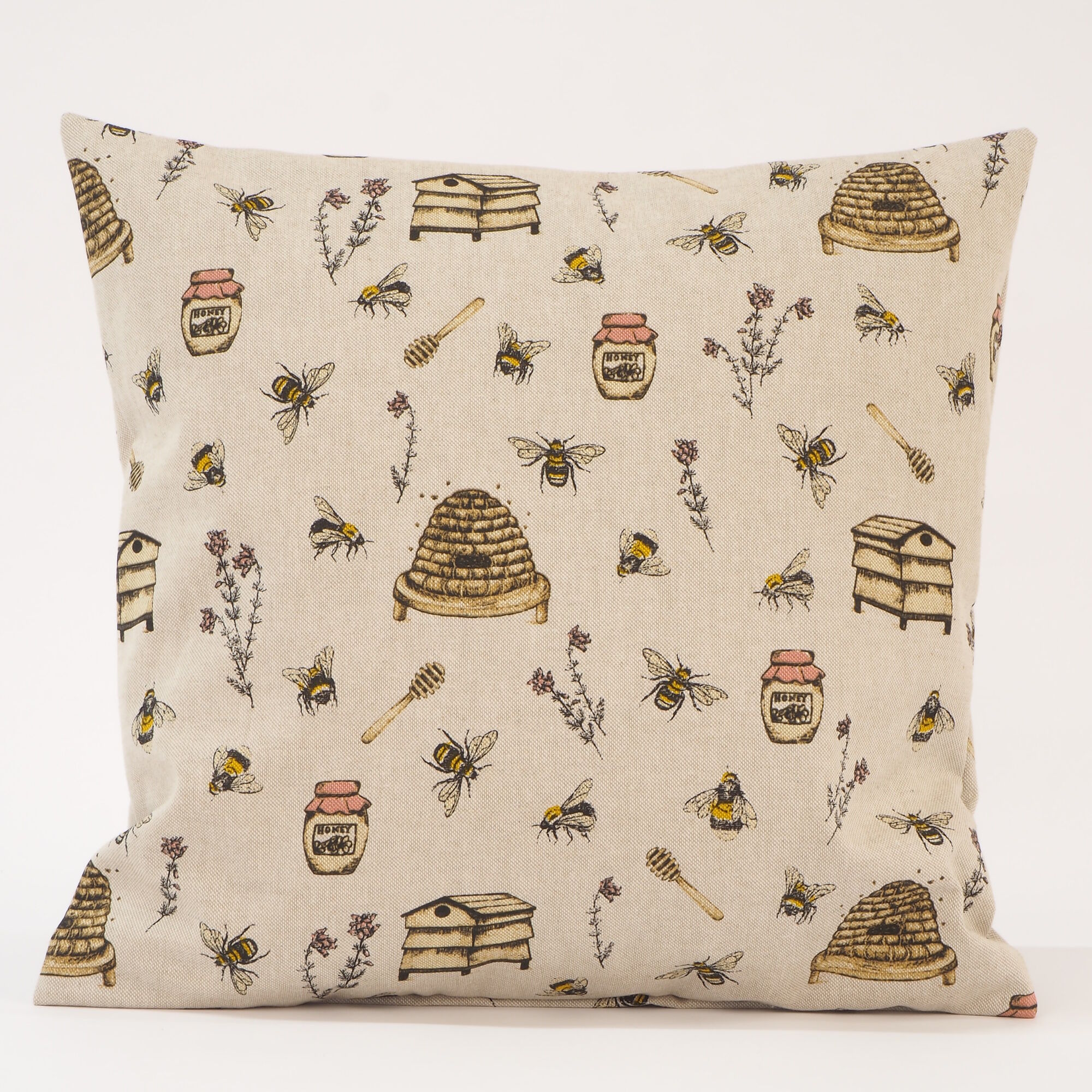 Kissenbezug 40x40 cm Bienen Honig Imker