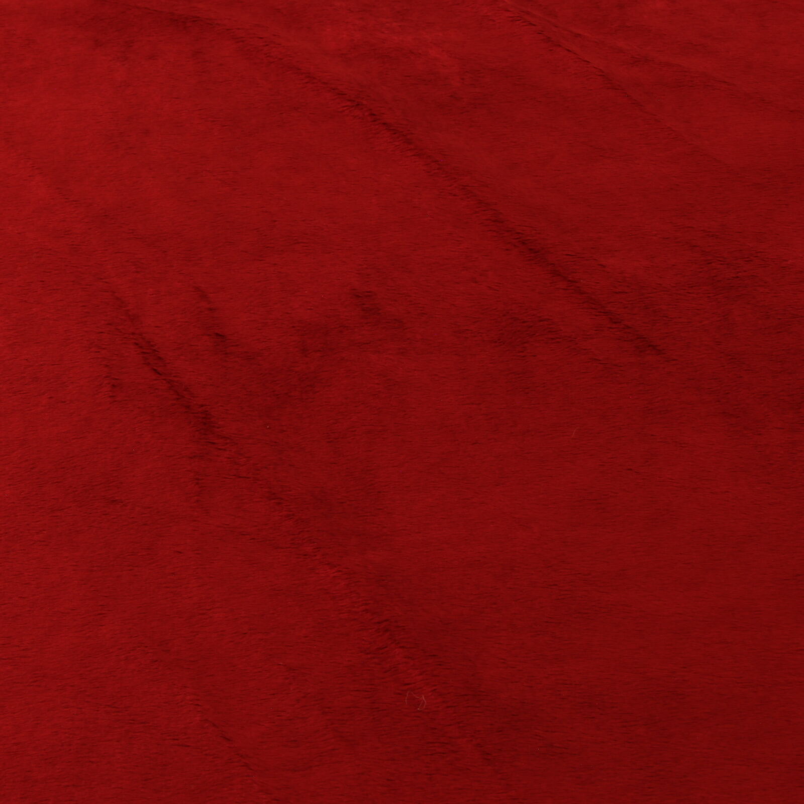 Stoff Meterware Plüsch Fleece Bordeaux