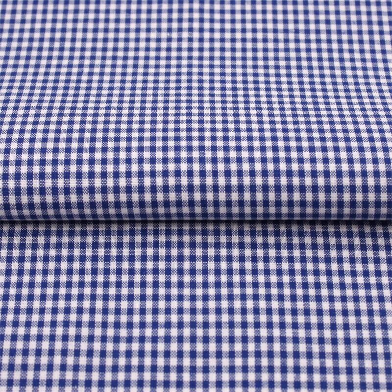Stoff Meterware Karo 2x2 mm Blau