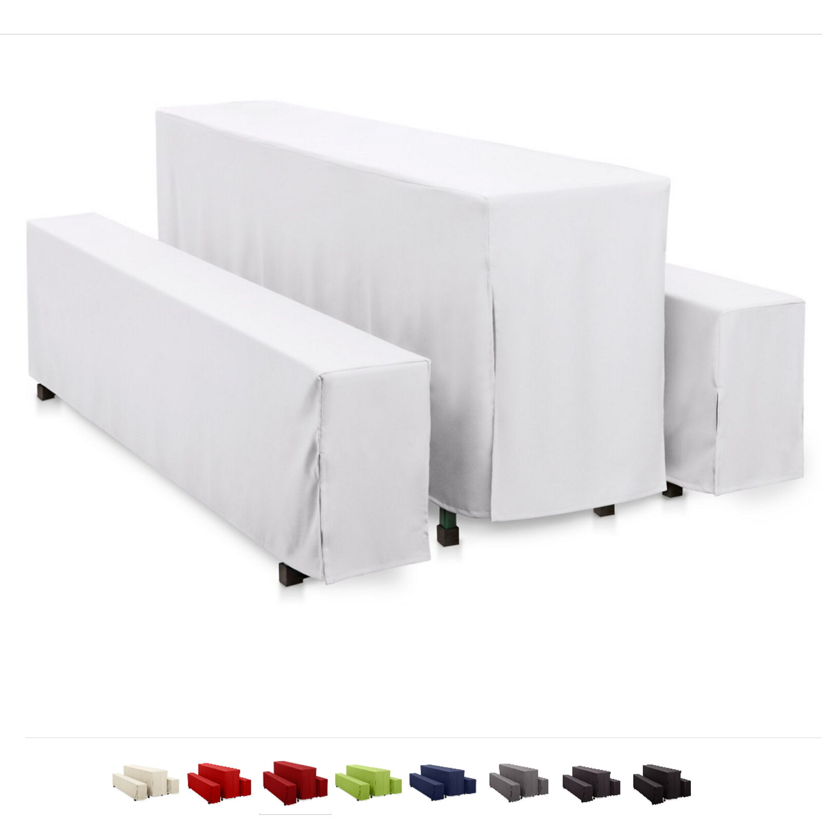 Hussen Bierzeltgarnitur Set Baumwolle Canvas