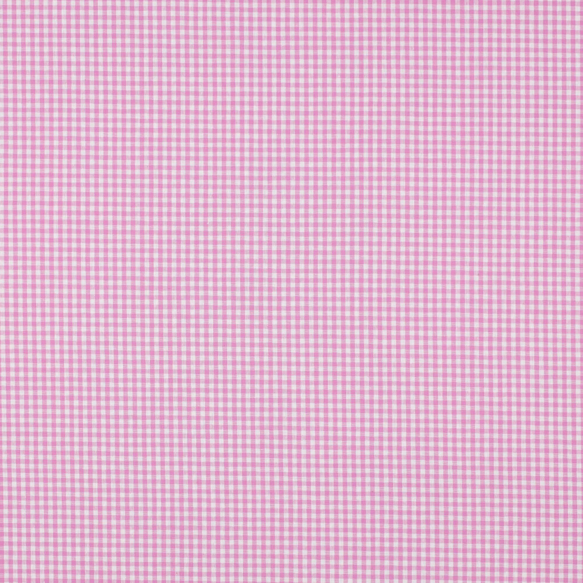 Stoff Meterware Karo 2x2 mm Pink