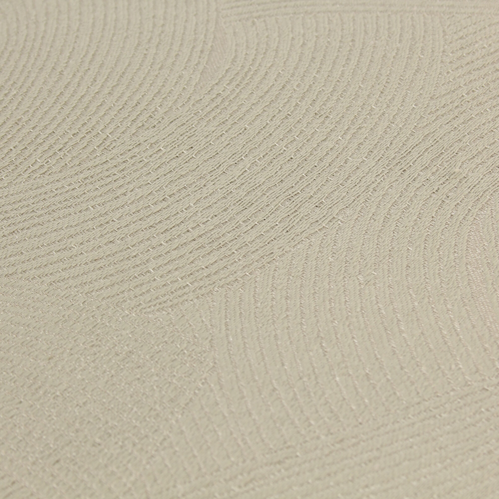 Stoff Meterware Struktur Kreis Beige