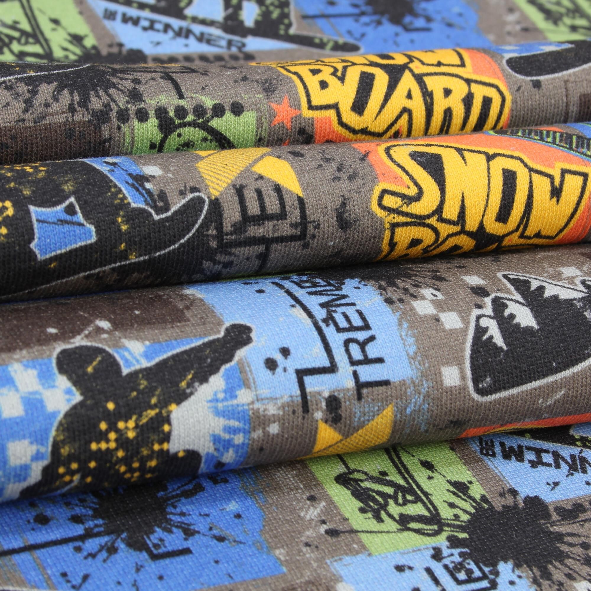 Sweat Stoff Snowboard Winter