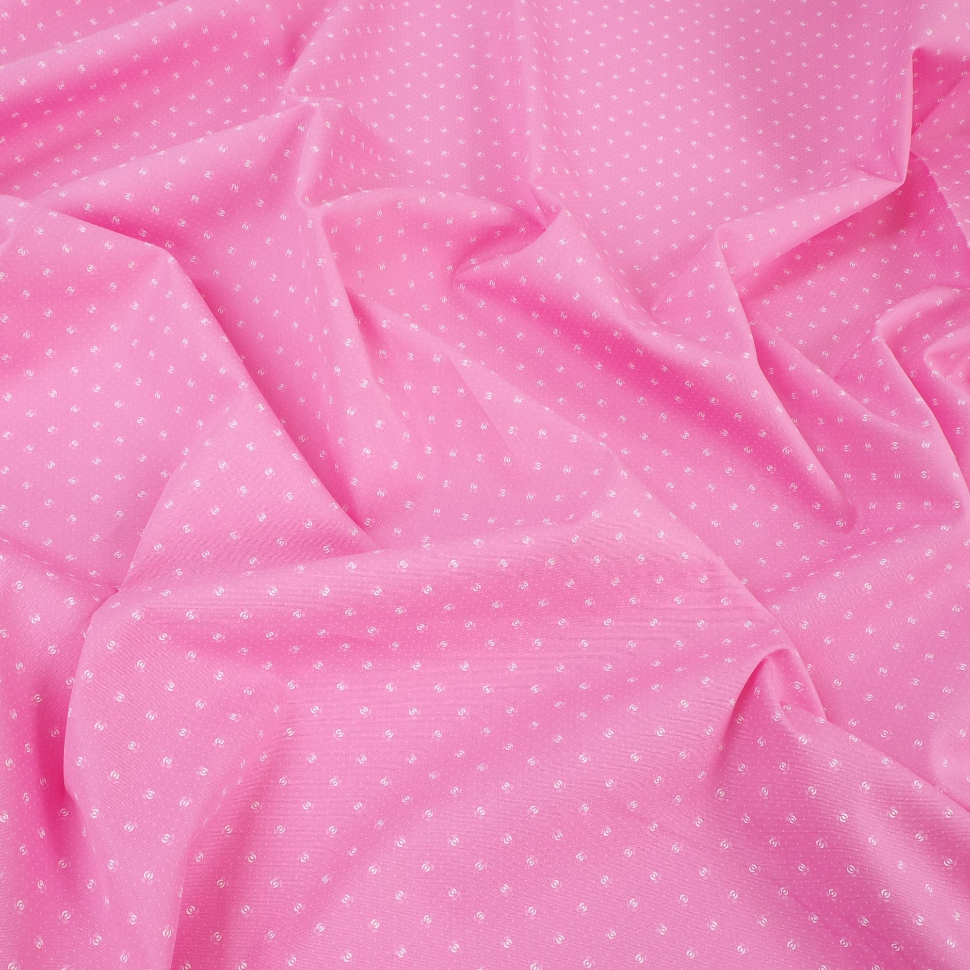 Dirndlstoff Blumen Punkte Lara Rosa Tracht