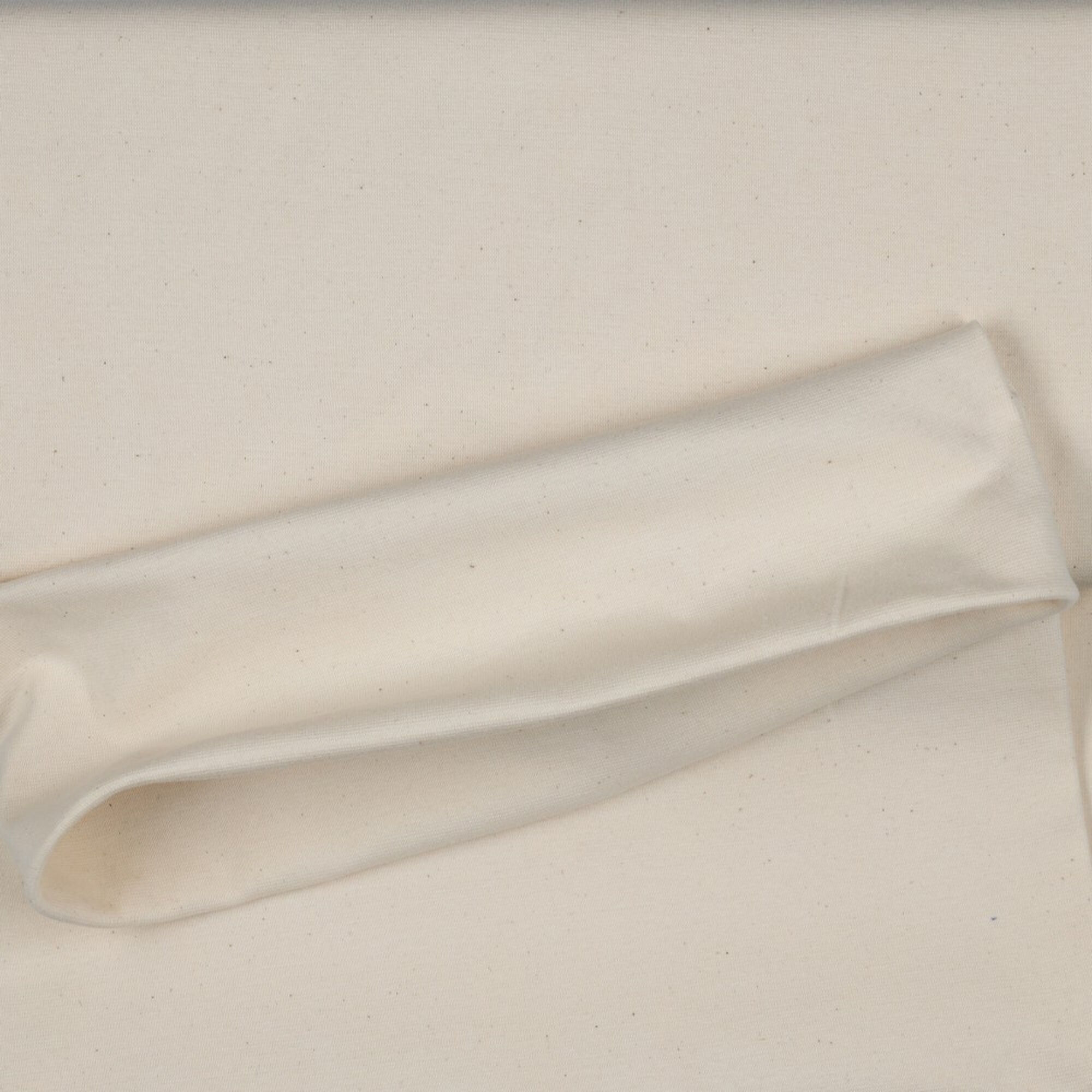 Bündchenstoff Meterware Uni Natur