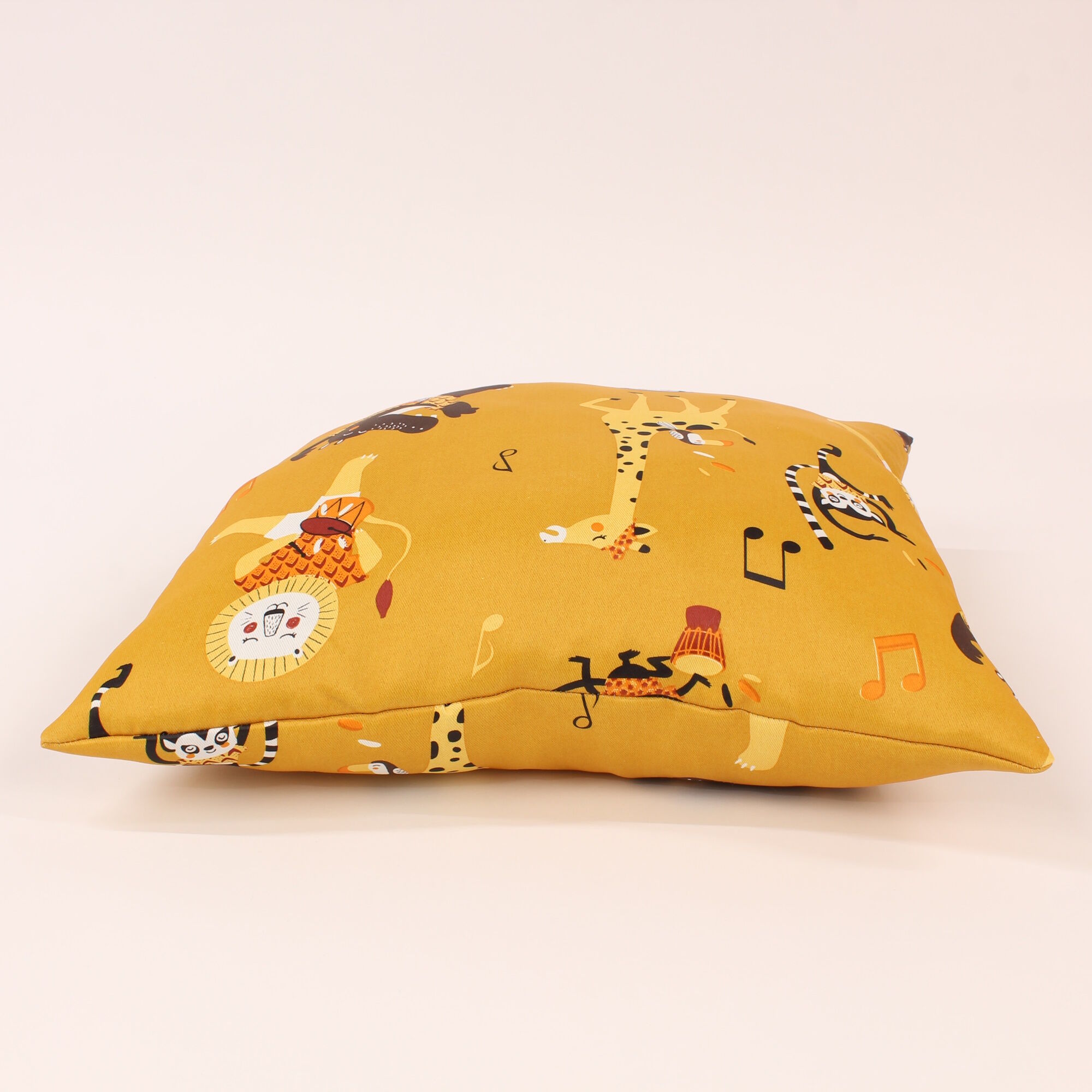 Kissenbezug 40x40 cm Tanzende Tiere Polyester