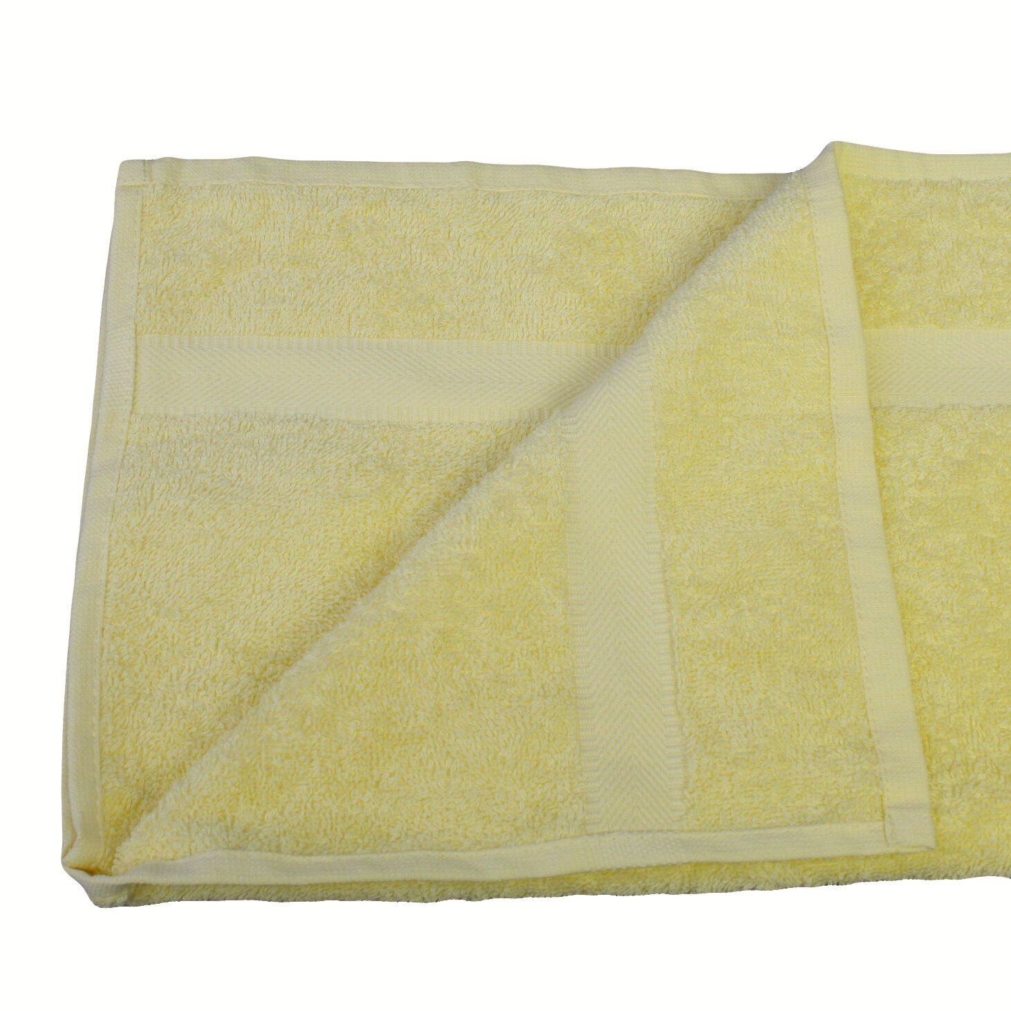 Handtuch 50x100 cm Borte Gelb