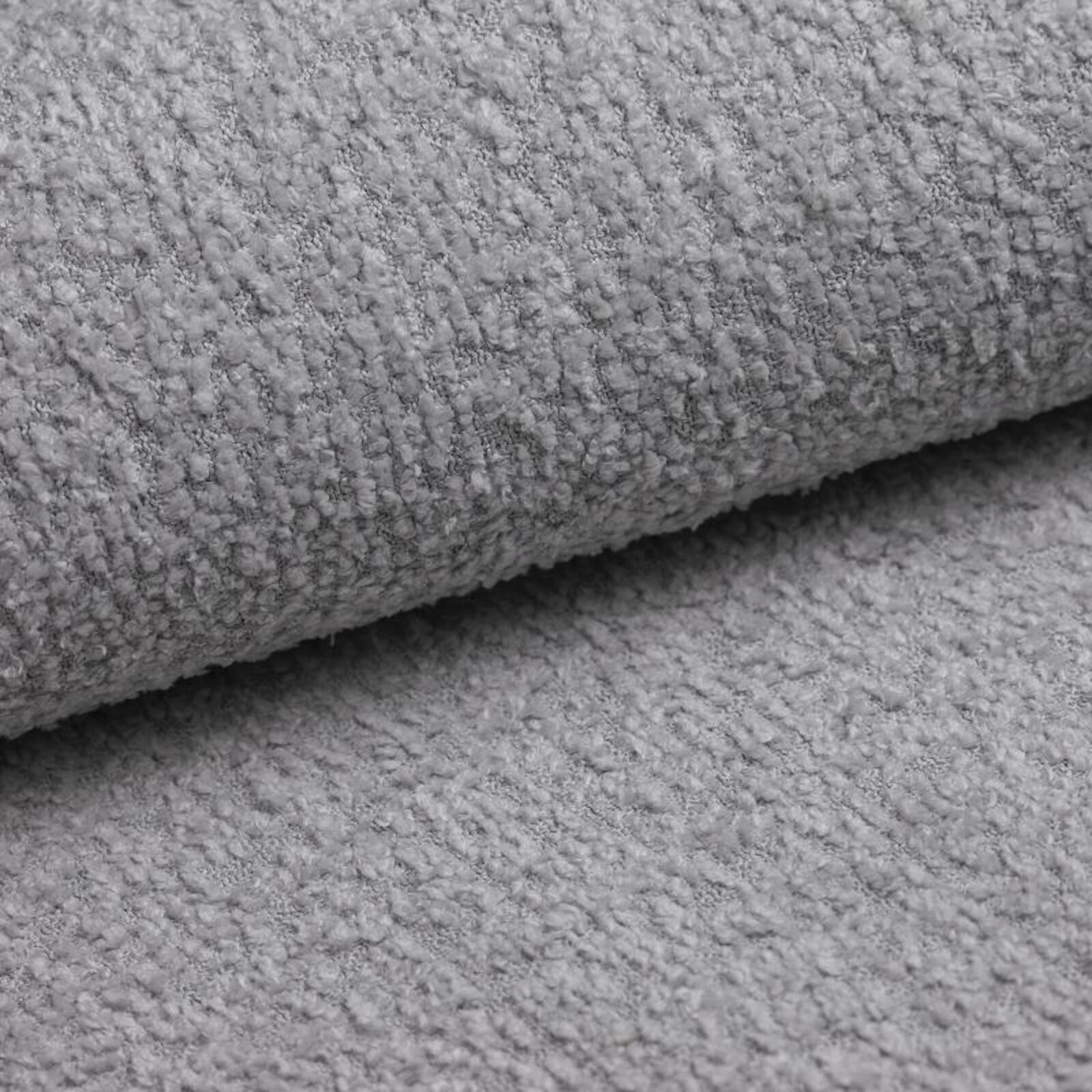 Polsterstoff Alba Grau Boucle