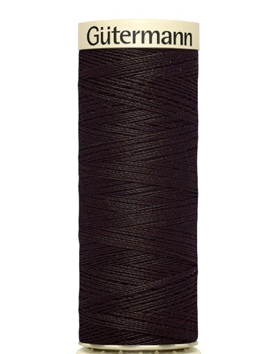 Gütermann Garn Faden 200m 697 braun dunkel