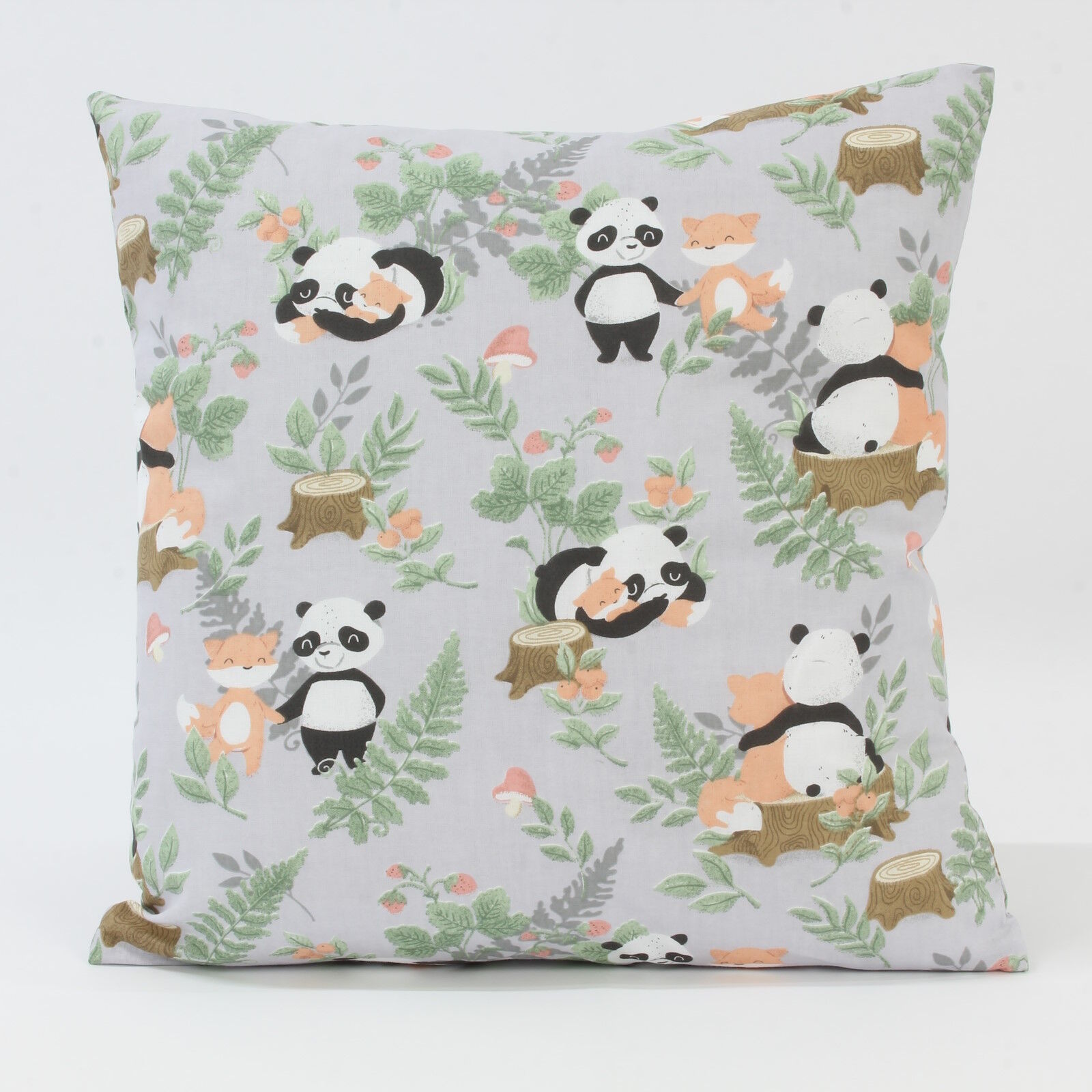 Kissenbezug 40x40 Pandabär Fuchs